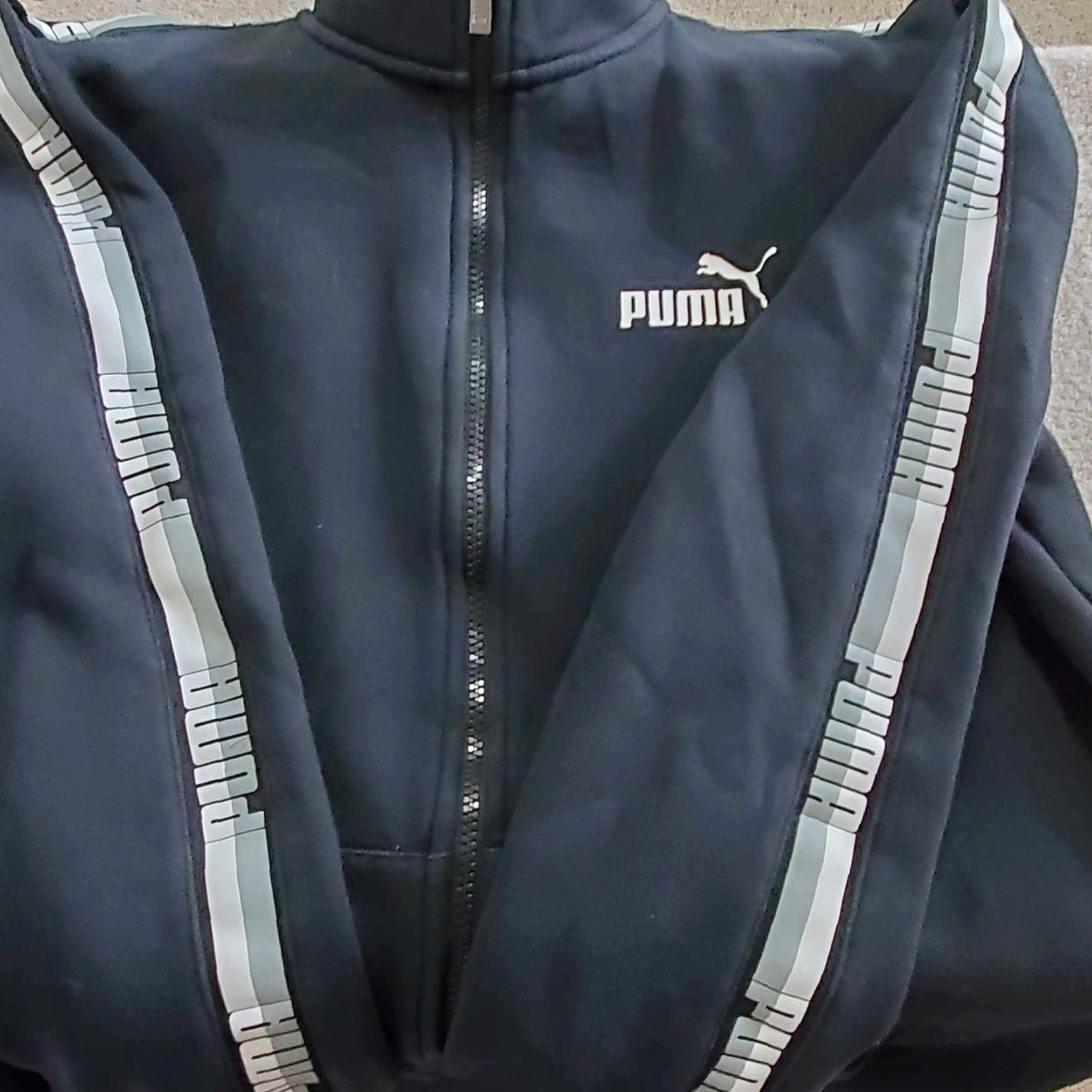 Puma PUMA Full Zip Track Jacket Mens M Multicolor / Polyester / Regular / Jacket / Track / Activewear Size US M / EU 48-50 / 2 - 3 Thumbnail