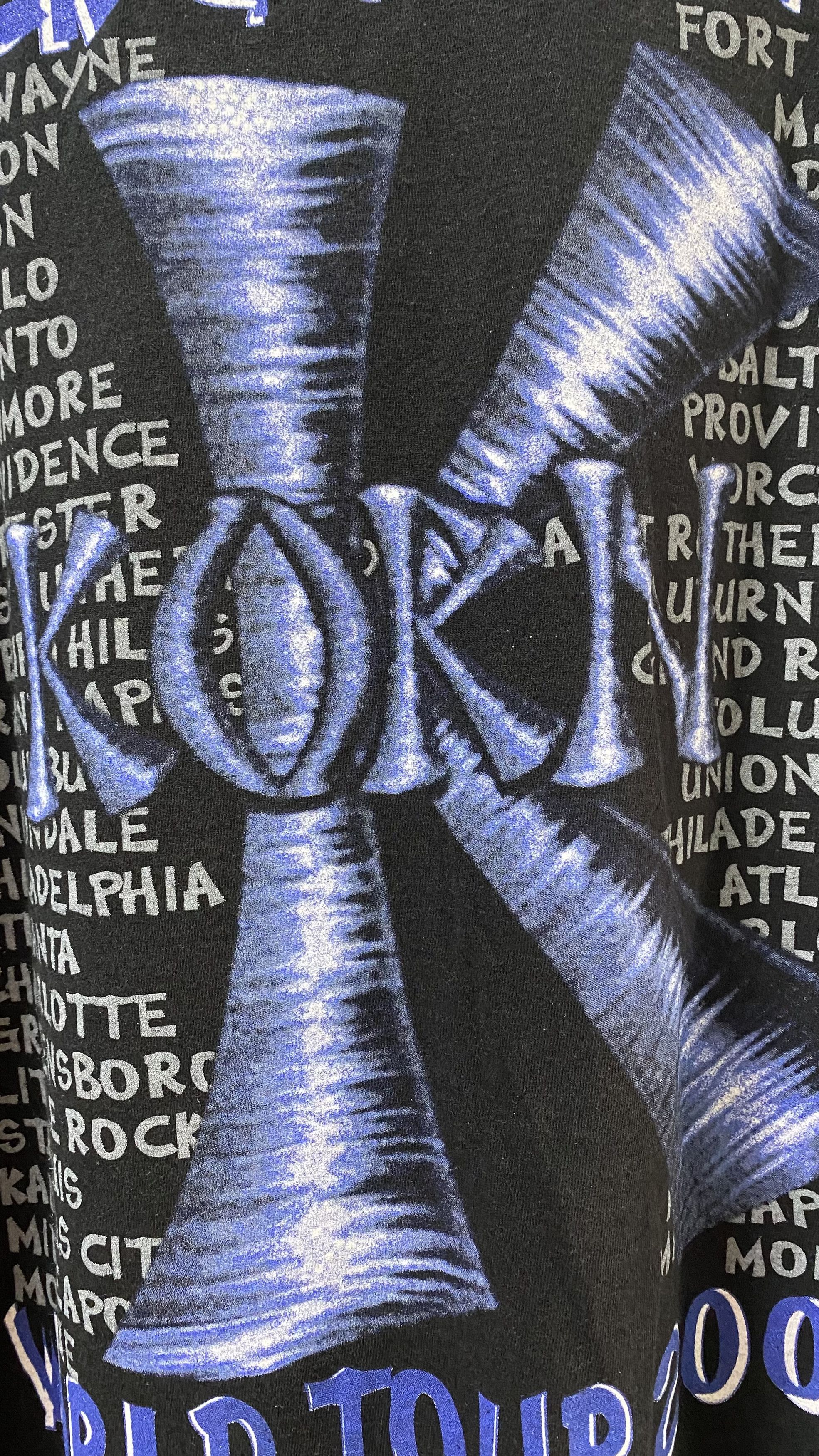 Vintage Vtg korn sick twisted world tour 2000 parking lot boot xl Size US XL / EU 56 / 4 - 9 Thumbnail