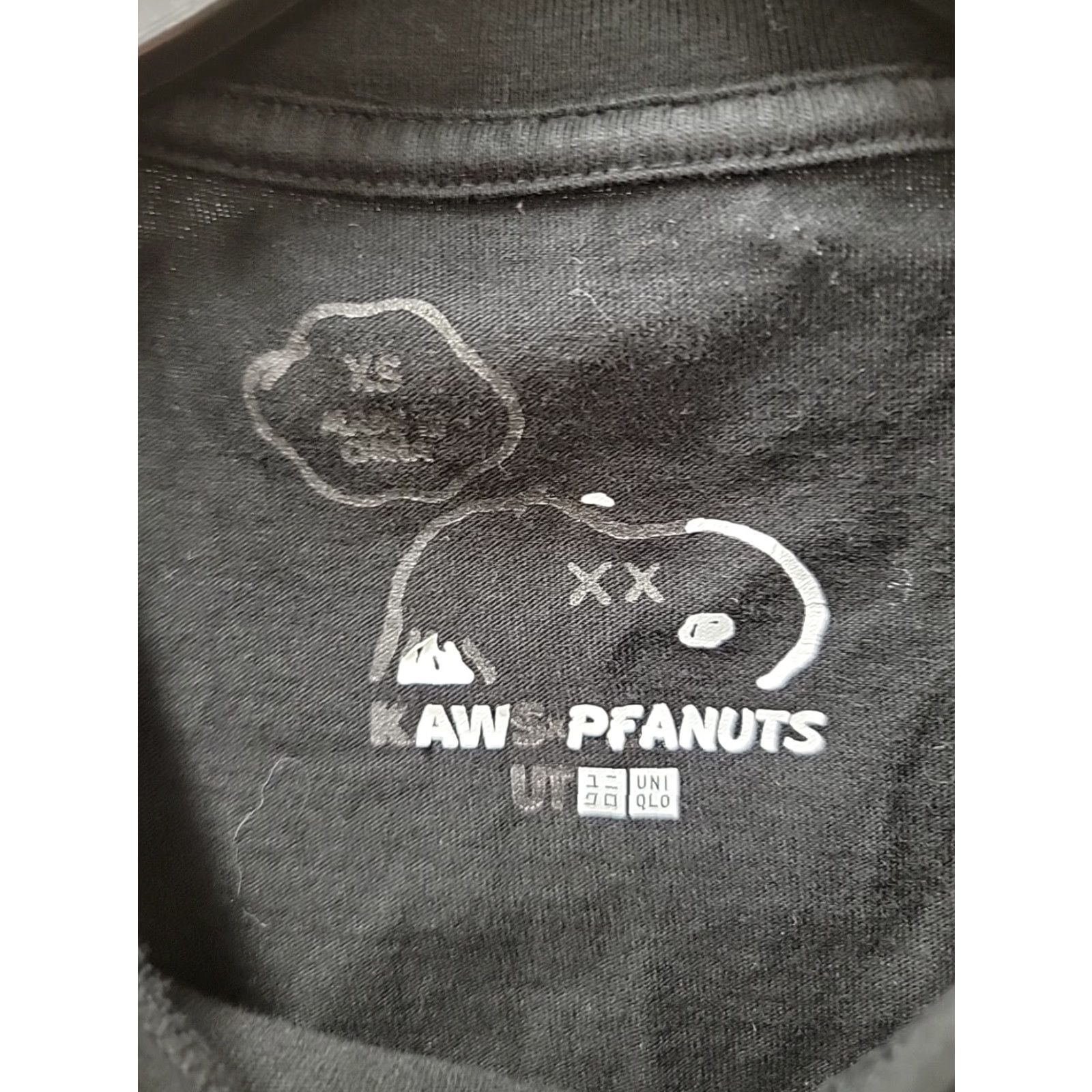 Kaws Kaws X Peanuts Short Sleeve Shirt Mens XS Snoopy Black Size US XS / EU 42 / 0 - 2 Thumbnail
