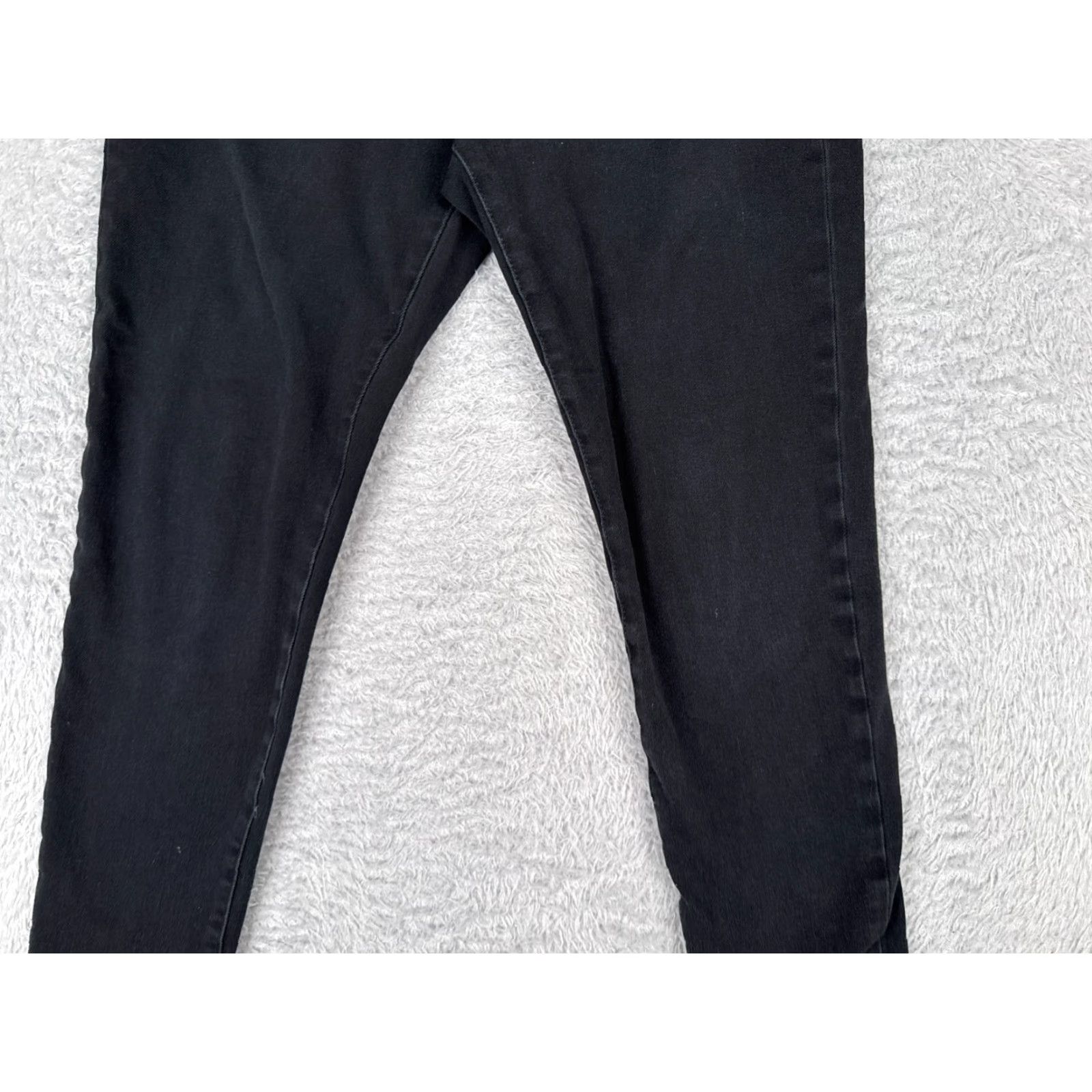 Banana Republic Banana Republic Jeans Women 29 Black Denim Skinny Mid Rise Cotton 29x25 Womens Size 29" - 3 Thumbnail