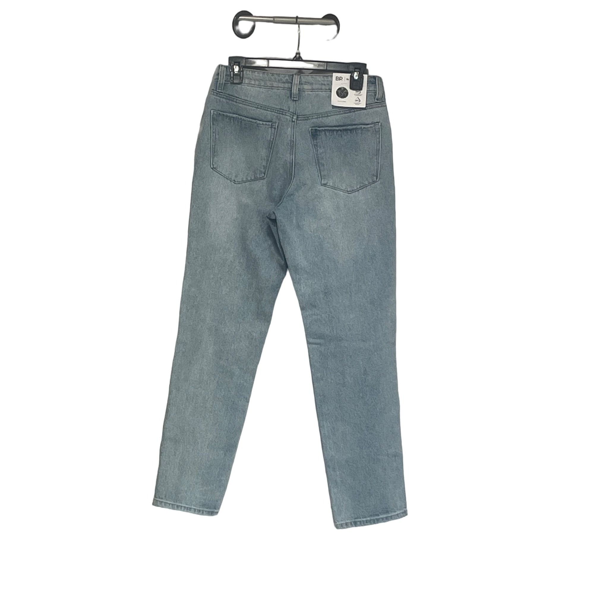 Other Bp Ripped Straight Leg Ankle Jeans In Blue Lt Decon Wash, Sz Size 26" / US 2 / IT 38 - 4 Thumbnail