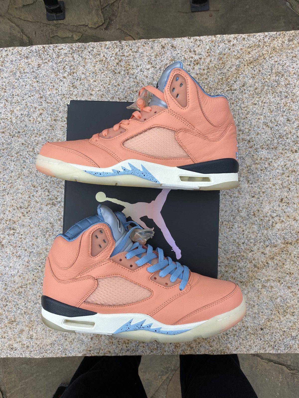 Nike Air Jordan 5 DJ Khaled Crimson Bliss DV4982-641 Men Size 10 Size US 10 / EU 43 - 2 Thumbnail