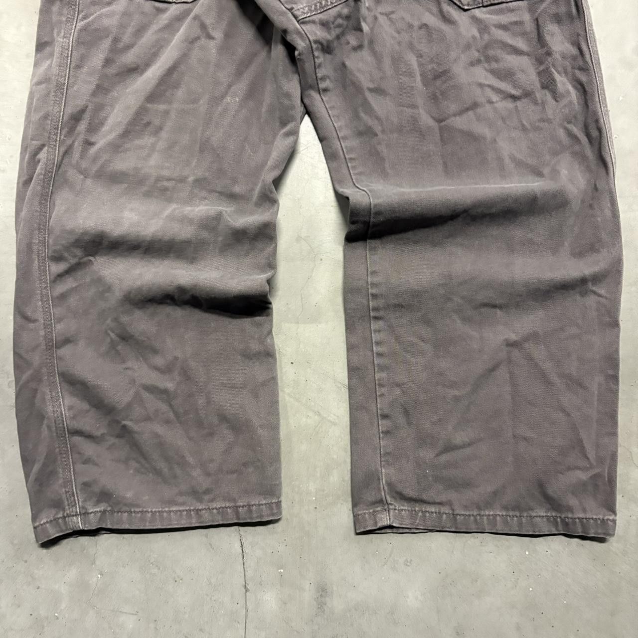 Vintage Crazy Vintage Y2K/2000s Baggy Grey Skater Style Workwear Cargo Pants! Size US 40 / EU 56 - 5 Thumbnail