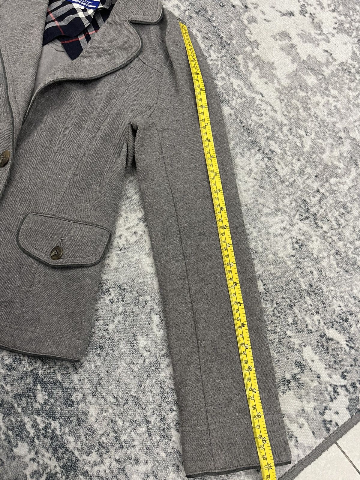 Burberry Burberry London Blue Label Grey Jacket Size XS / US 0-2 / IT 36-38 - 12 Thumbnail