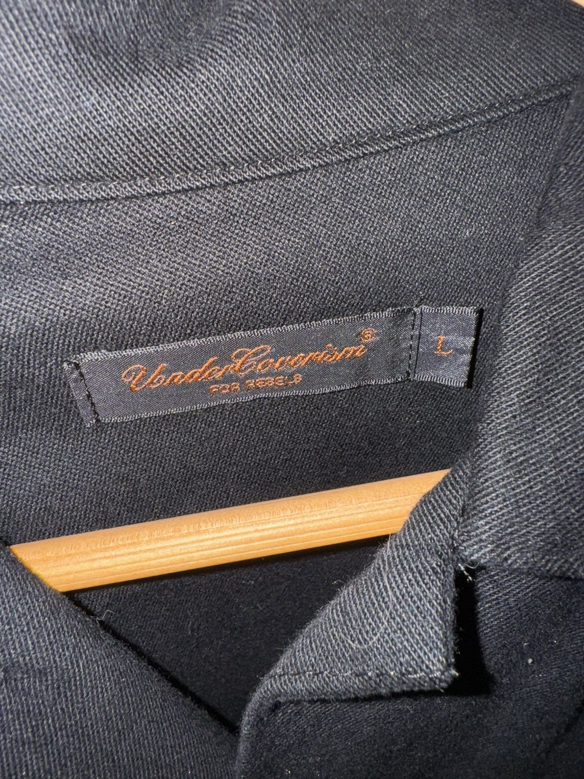 Undercover Undercover Jun Takahashi mens black denim patchwork button Size US L / EU 52-54 / 3 - 3 Thumbnail