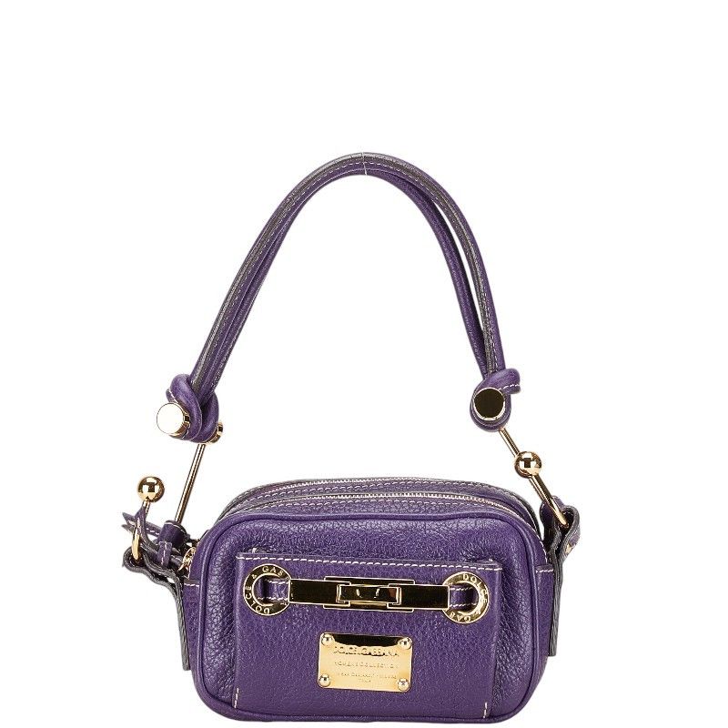 Dolce & Gabbana Dolce & Gabbana Dolce & Gabbana Leather One-Shoulder Bag Leather Shoulder Bag in Very Good Condition Size ONE SIZE - 1 Thumbnail