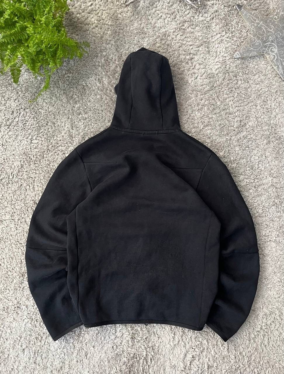 Nike × Vintage Nike Zip Hoodie Tech-Fleece Streetwear Drill Logo Swoosh Size US S / EU 44-46 / 1 - 6 Thumbnail