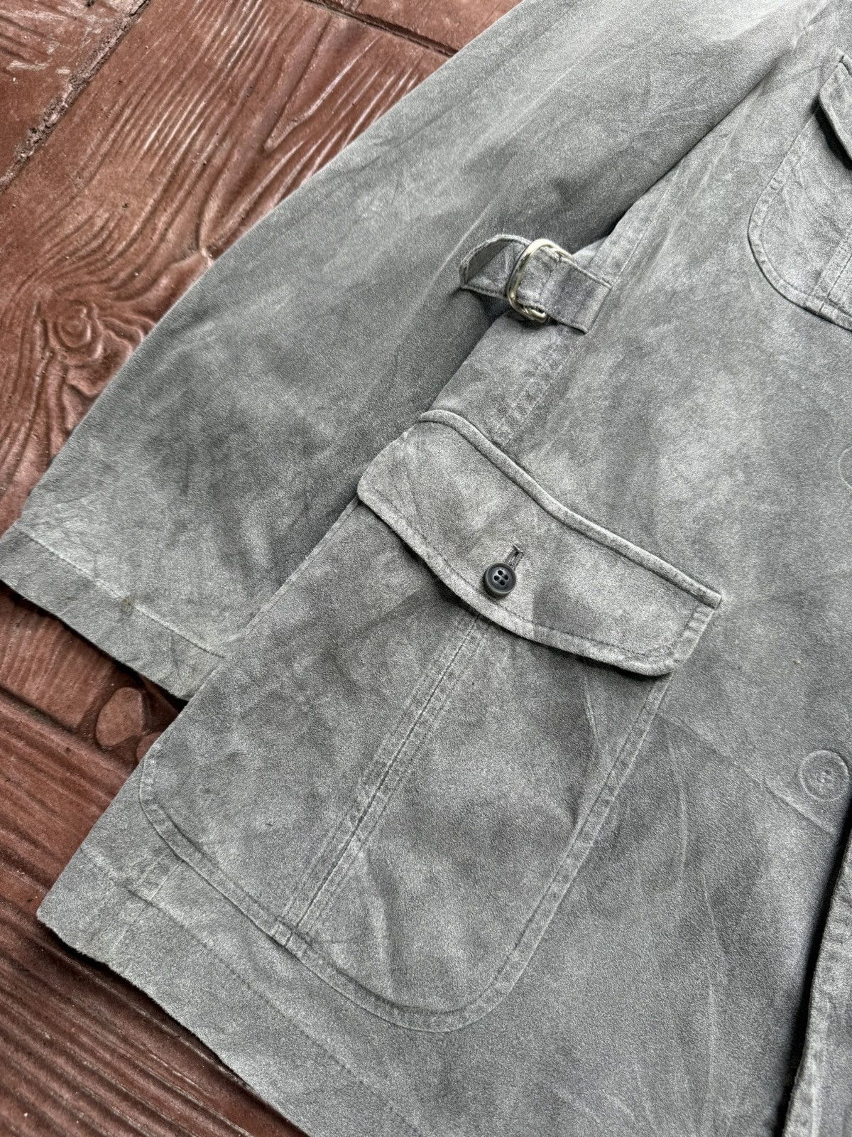 Lanvin 💥Offer me💥 LANVIN Suede Adjustable Waist Jacket Size US M / EU 48-50 / 2 - 7 Thumbnail