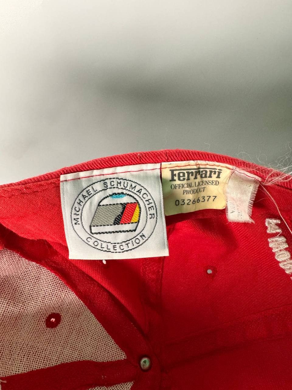 Ferrari Vintage streetwear Y2K sportswear rare Ferrari Cap Size ONE SIZE - 5 Thumbnail