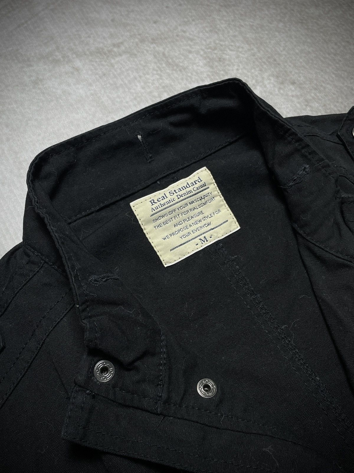 Japanese Brand 2000’s Real Standard - Vkei Style Bondage Parka Jacket Size US M / EU 48-50 / 2 - 10 Thumbnail