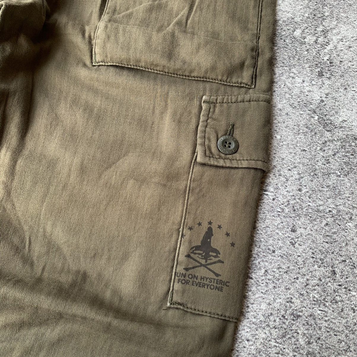 Hysteric Glamour Hysteric Glamour Cargo Cropped Pants Size US 30 / EU 46 - 8 Thumbnail