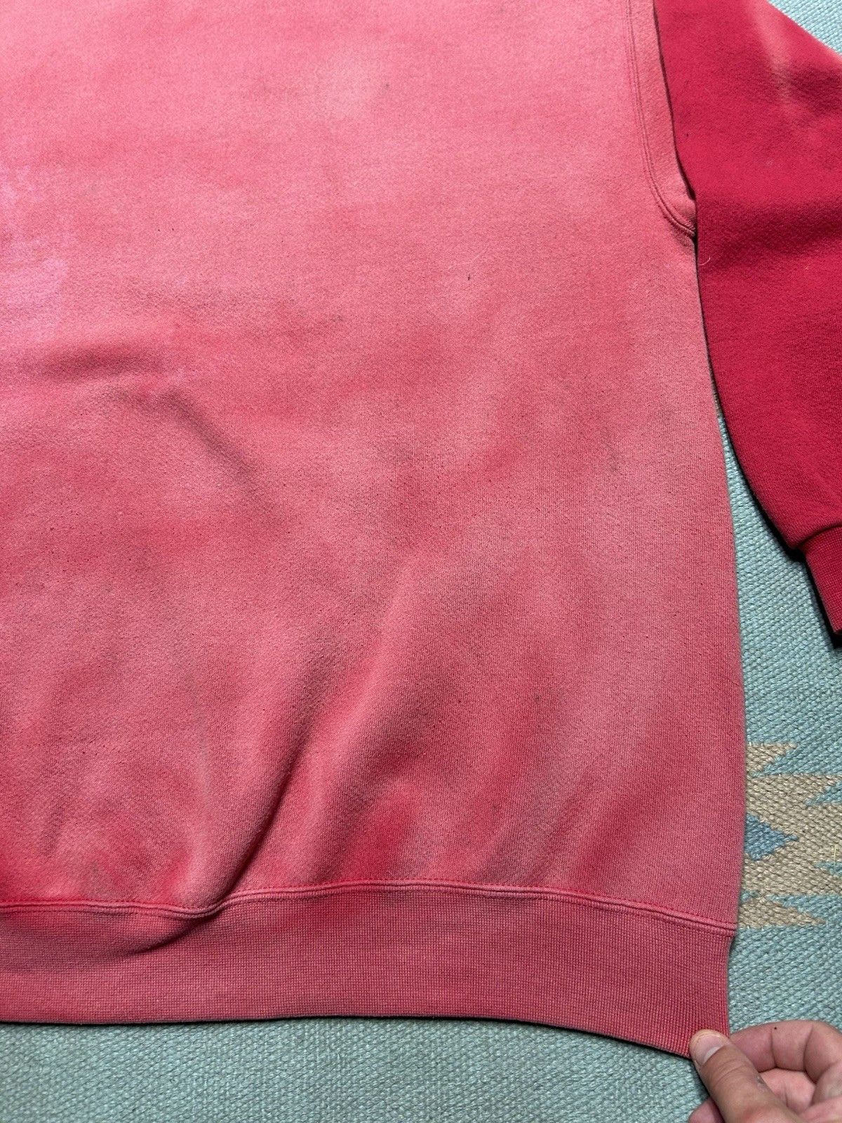 Vintage 90s crewneck sweatshirt sun fade gradient lee heavyweight XL Size US XL / EU 56 / 4 - 11 Thumbnail