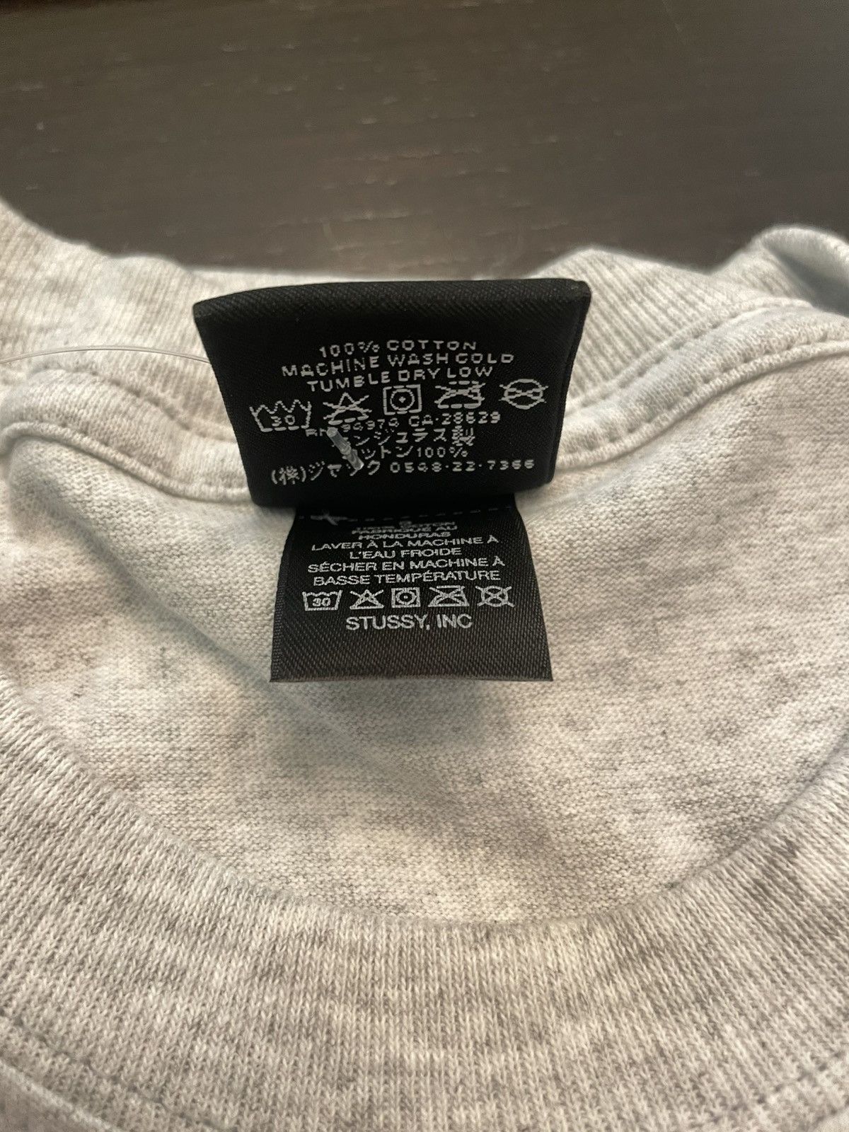 Stussy Stüssy Ash Heather Dragon Tee Size US L / EU 52-54 / 3 - 7 Thumbnail