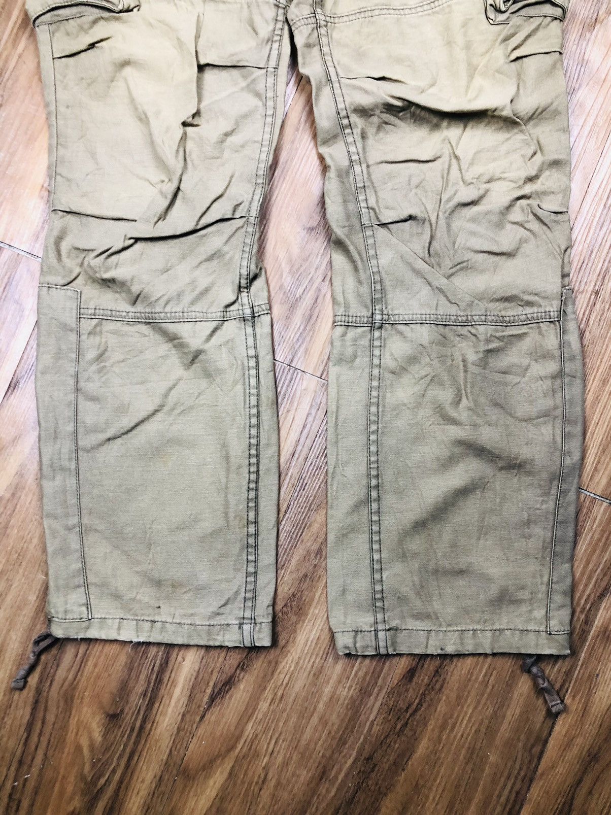 Japanese Brand Jungle Storm Tactical Cargo Pants Streetwear Style (40) Size US 36 / EU 52 - 4 Thumbnail