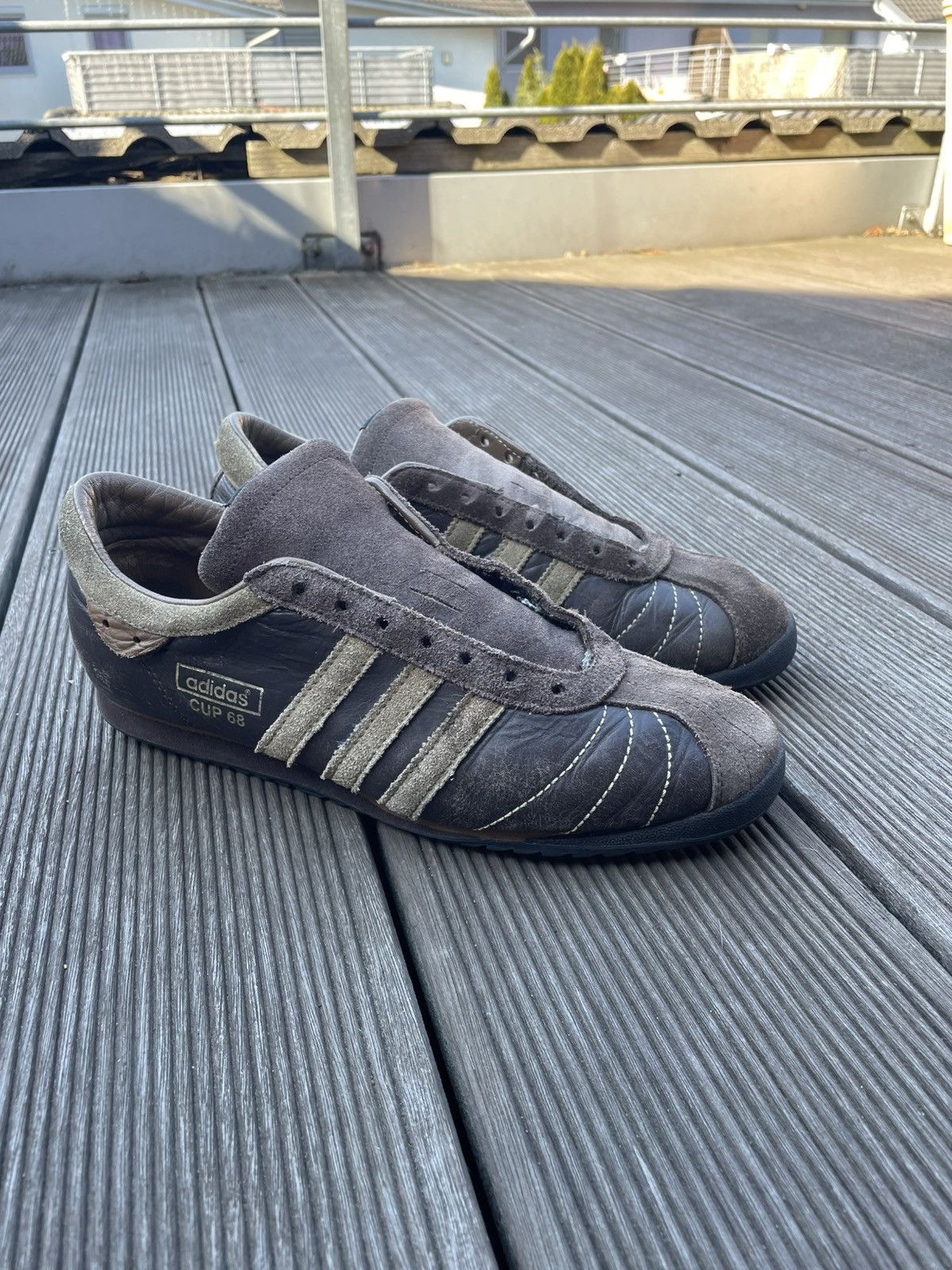 Adidas Vintage 07's Adidas Cup 68 Brown Size 8.5 Size US 8.5 / EU 41-42 - 7 Thumbnail