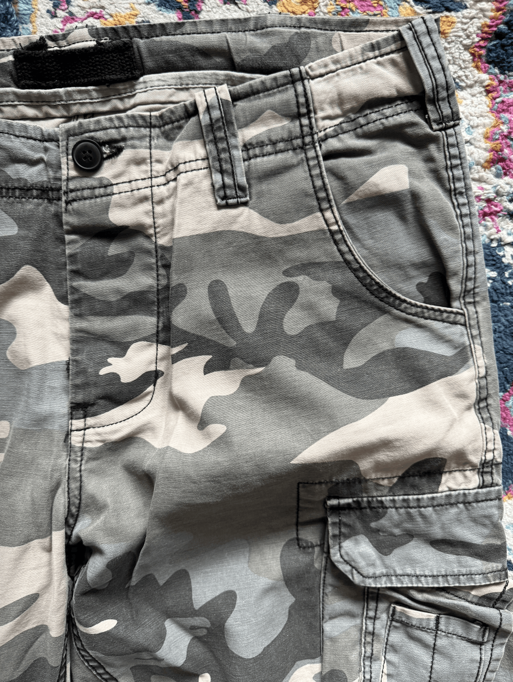 Other Vintage Airborne Milsurp Camo Cargo Pants Size US 35 - 7 Thumbnail
