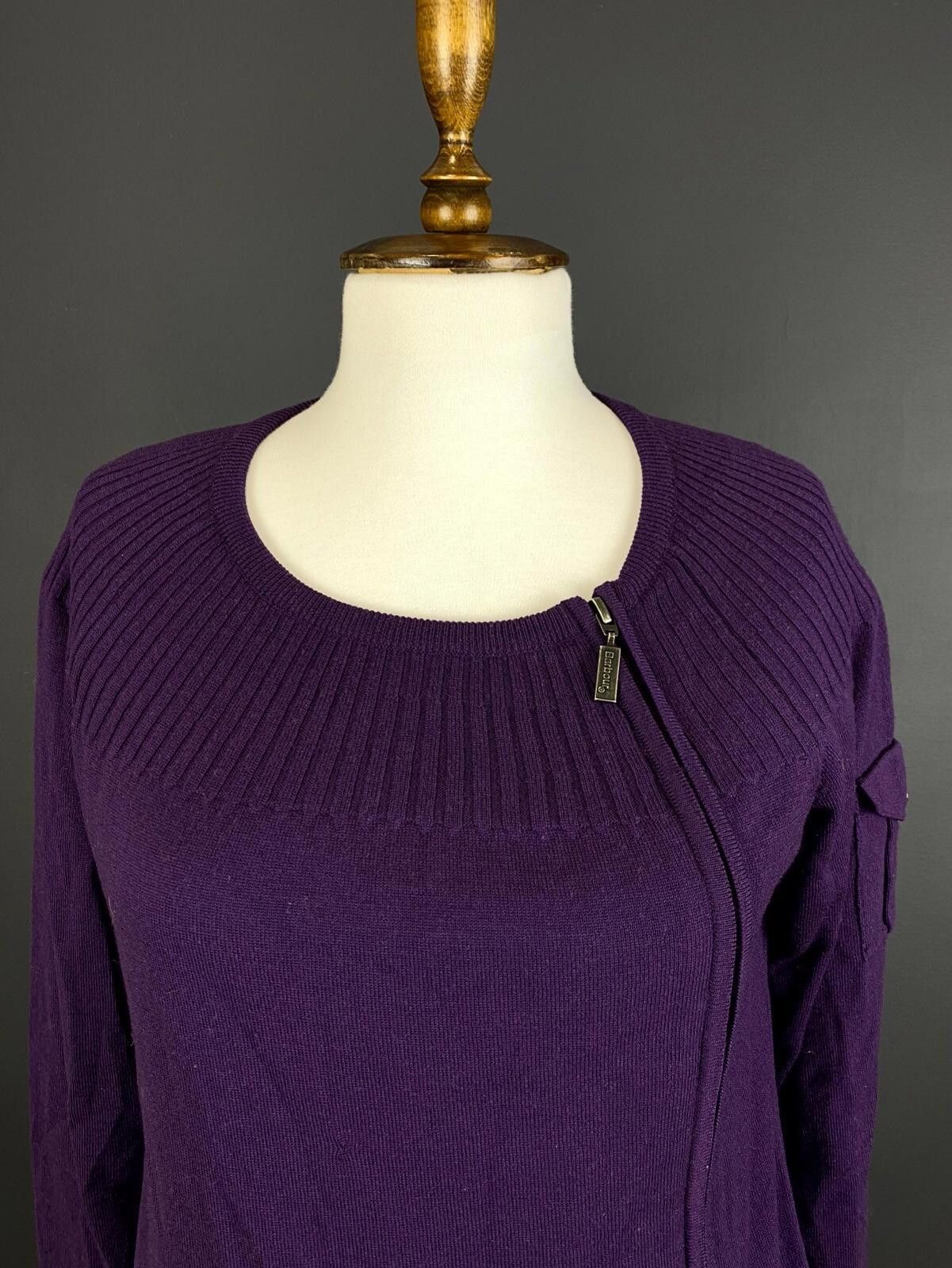 Barbour Barbour International Eris Purple Sweater Size M UK12 US8 Size XL / US 12-14 / IT 48-50 - 5 Thumbnail