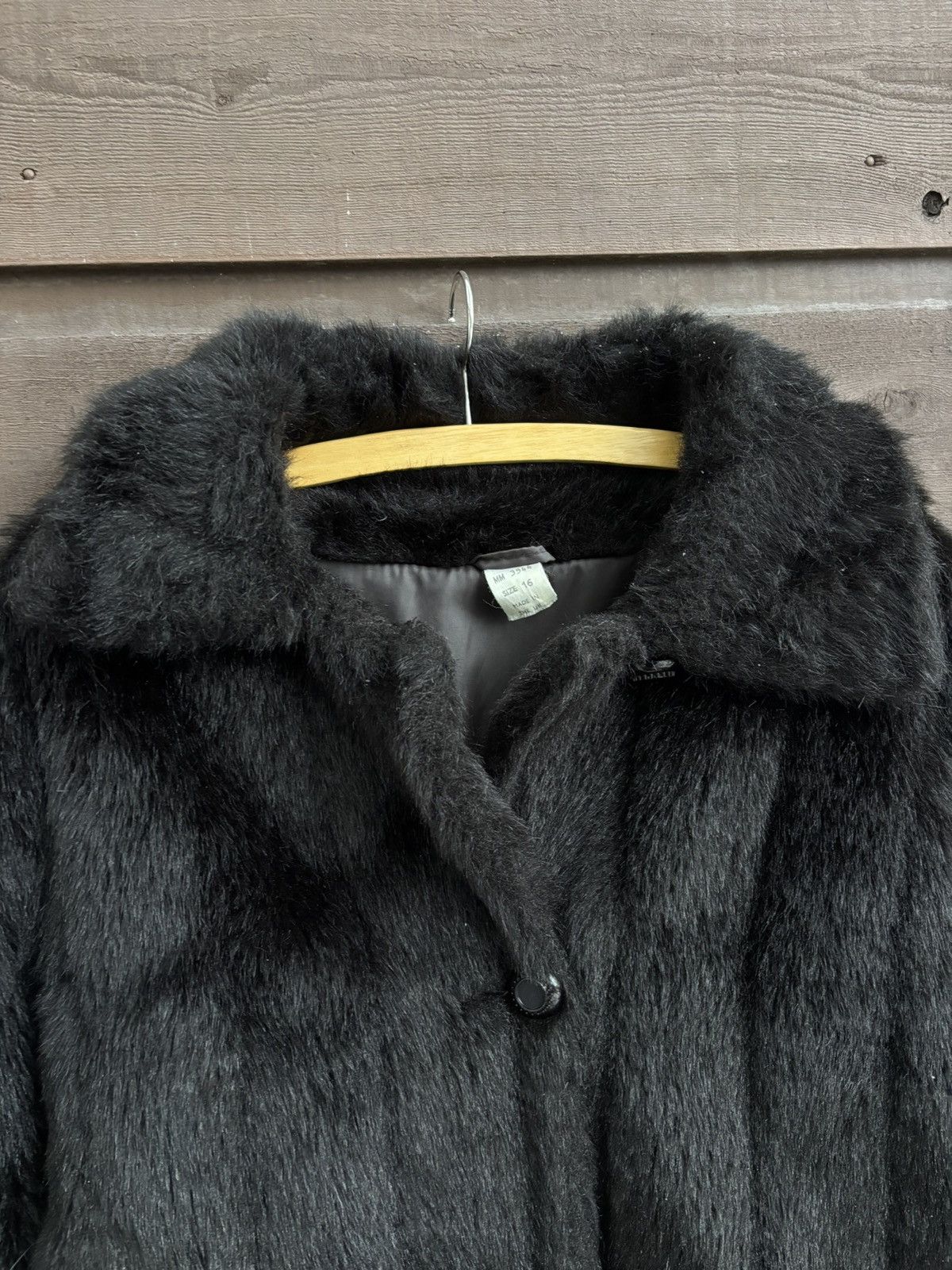 Vintage Vintage 70s fawx fur coat make in Britain Size XL / US 12-14 / IT 48-50 - 6 Thumbnail