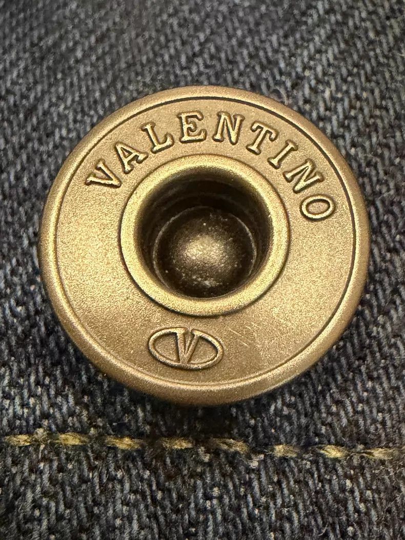 Valentino Valentino Large V letter single-breasted long-sleeved jack Size XXS / US 00 / IT 34 - 3 Thumbnail