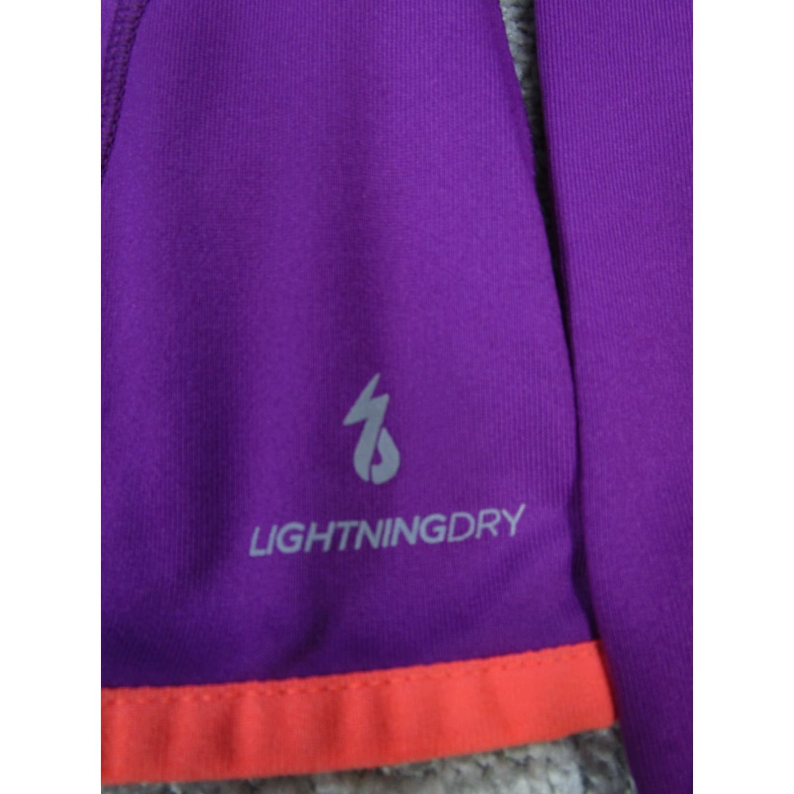New Balance VINTAGE New Balance Jacket Womens XL Purple Orange Lightning Dry Full Zip Size XL / US 12-14 / IT 48-50 - 3 Thumbnail