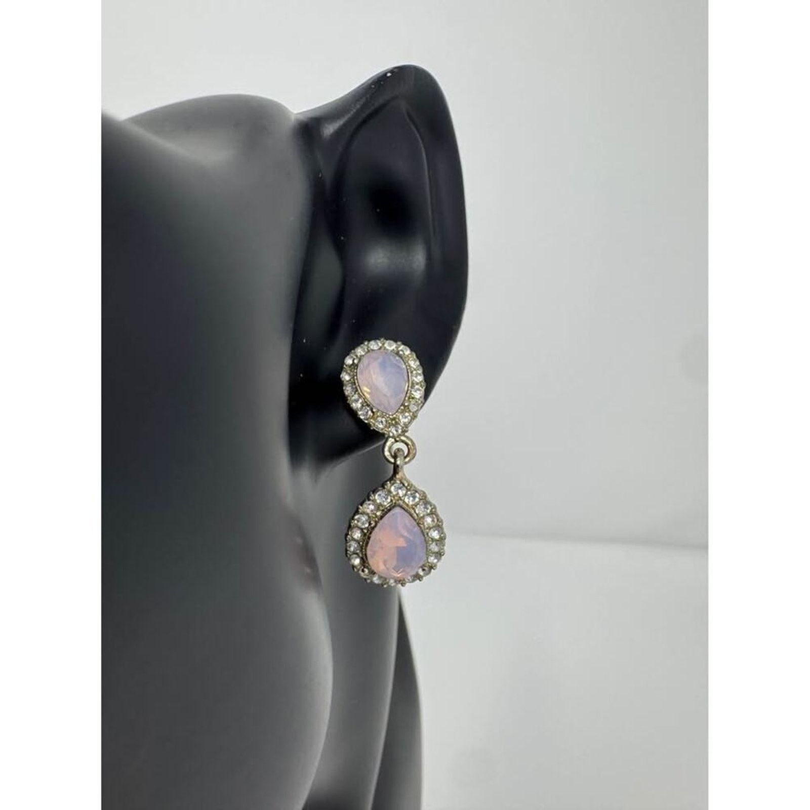 Other Moonstone Y2K pink earrings Size ONE SIZE - 3 Thumbnail