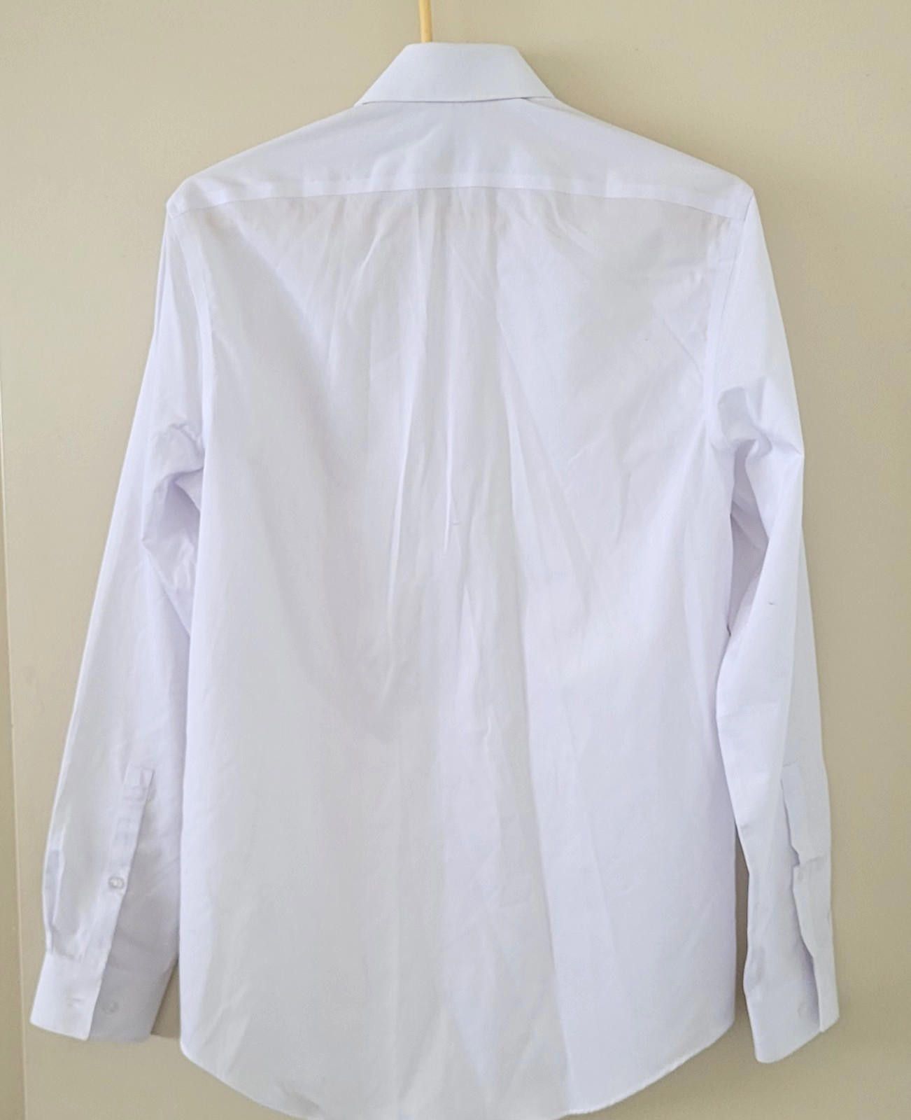 Calvin Klein Calvin Klein Steel+ Men’s Small Button Shirt White Slim Fit Size US S / EU 44-46 / 1 - 2 Thumbnail