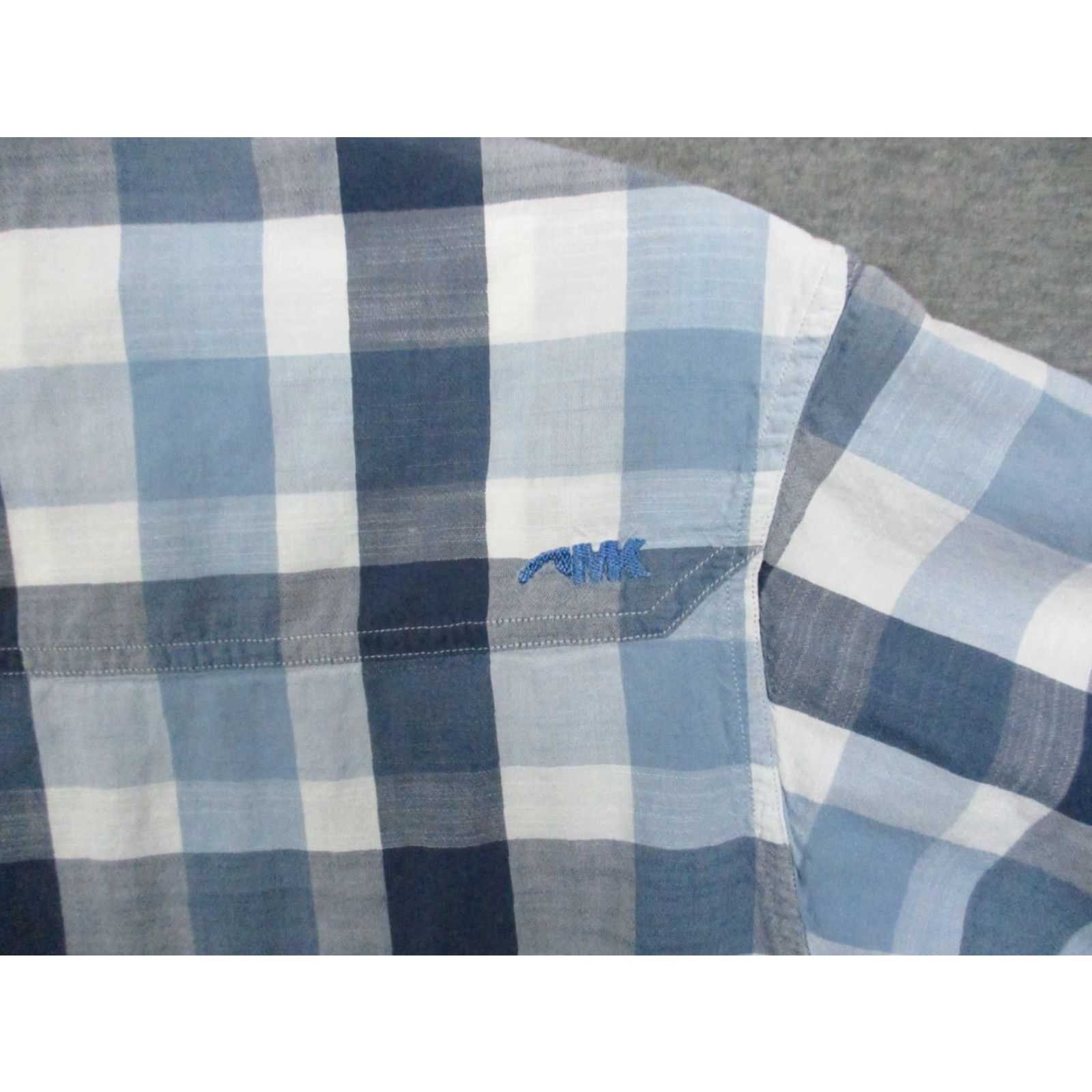 Mountain Khakis VINTAGE Mountain Khakis Shirt Medium Men's Button Cotton Blue Check Short Sleeve Size US M / EU 48-50 / 2 - 5 Thumbnail