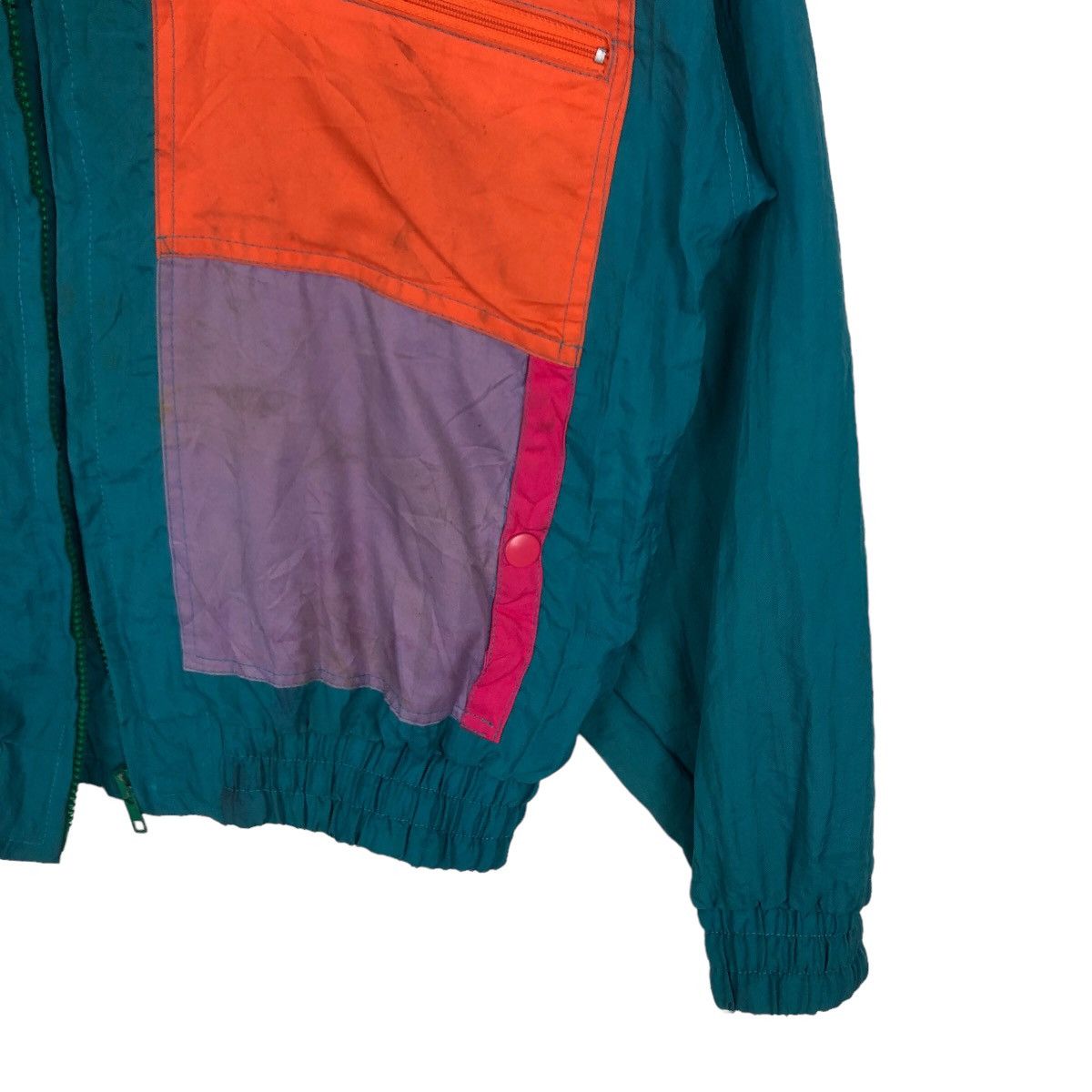 Japanese Brand VINTAGE KENZ SPORTS BOMBER JACKET RARE COLOUR STREETWEAR Size US M / EU 48-50 / 2 - 4 Thumbnail