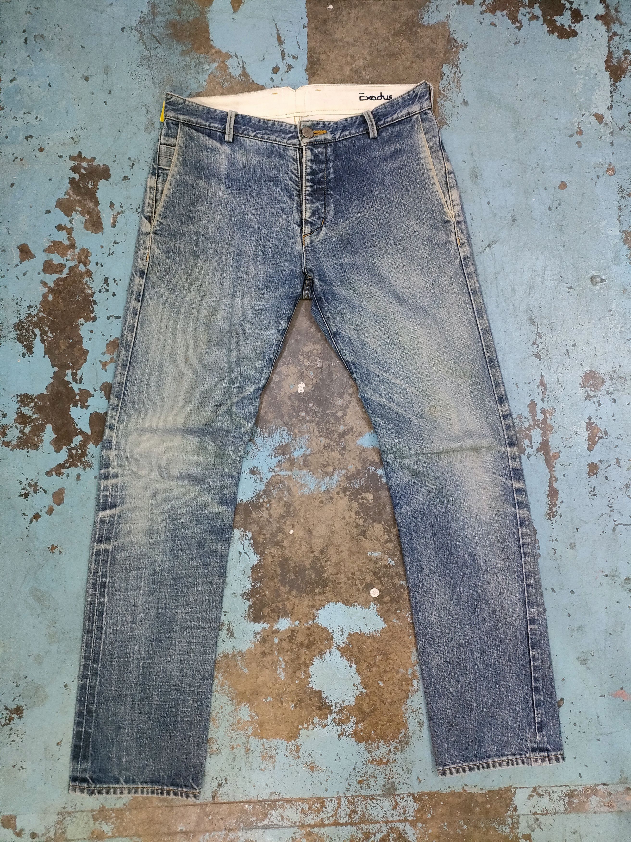 Exodus × Japanese Brand Exodus Selvedge Japan jeans Size US 33 - 1 Thumbnail