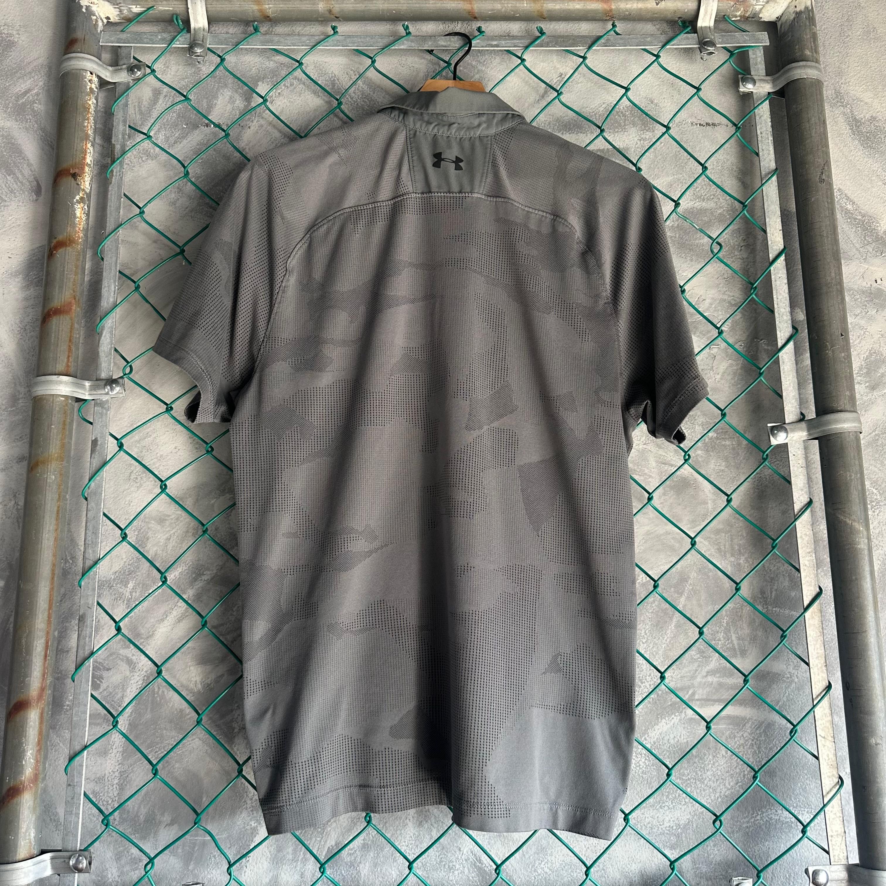Under Armour Under Armour Golf Playoff Polo Shirt Men's L Gray Camo Print Size US L / EU 52-54 / 3 - 6 Thumbnail
