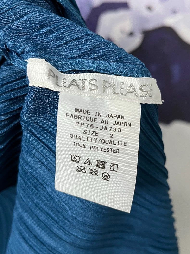 Issey Miyake issey miyake size:2 A long blue cardigan Size XXS / US 00 / IT 34 - 4 Thumbnail