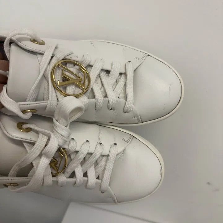 Louis Vuitton Louis Vuitton Frontrow Stylish Low Top Sneakers -2508 Size US 6 / IT 36 - 7 Thumbnail