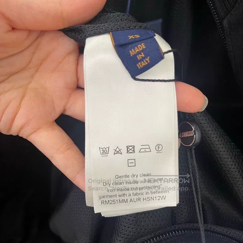 Louis Vuitton Louis Vuitton 25ss New Blue and Black Collar Jacket Size US XS / EU 42 / 0 - 4 Thumbnail