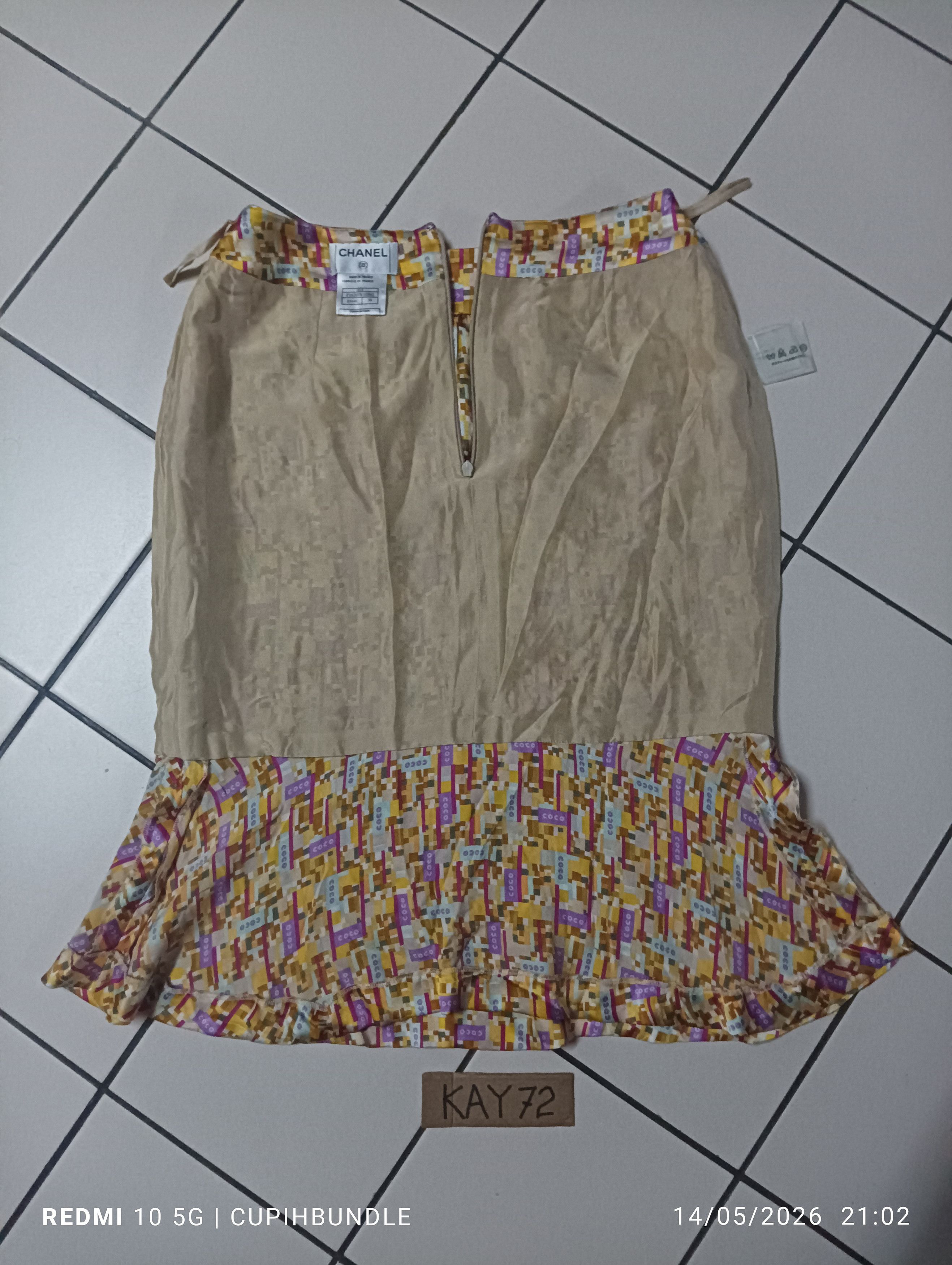 Chanel CHANEL COCO SKIRT FULLPRINT Size 27" / US 4 / IT 40 - 8 Thumbnail