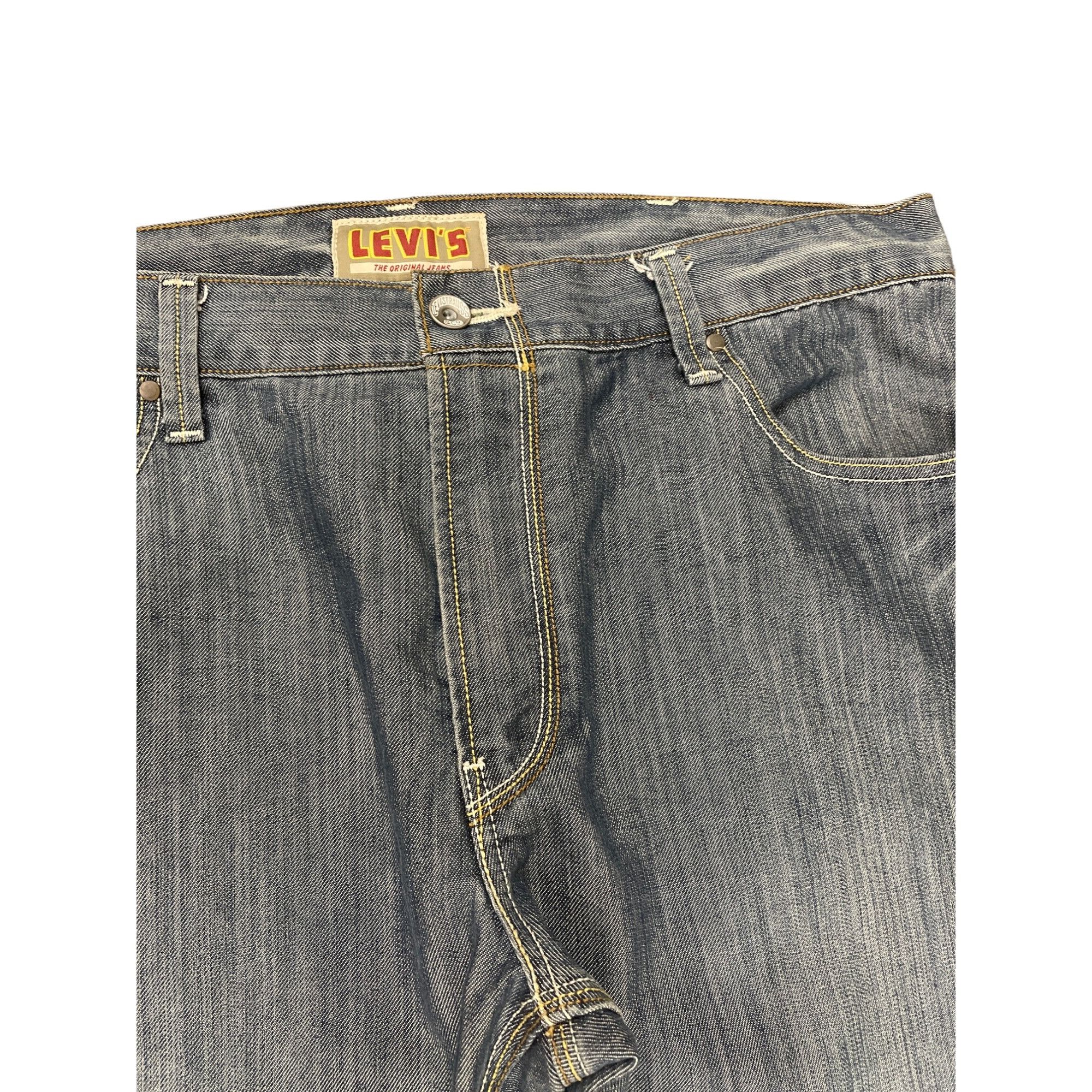 Levi's Levis 514 Slim Straight Mens Blue Jeans Size 34x32 SKU 8377 Size US 40 / EU 56 - 3 Thumbnail