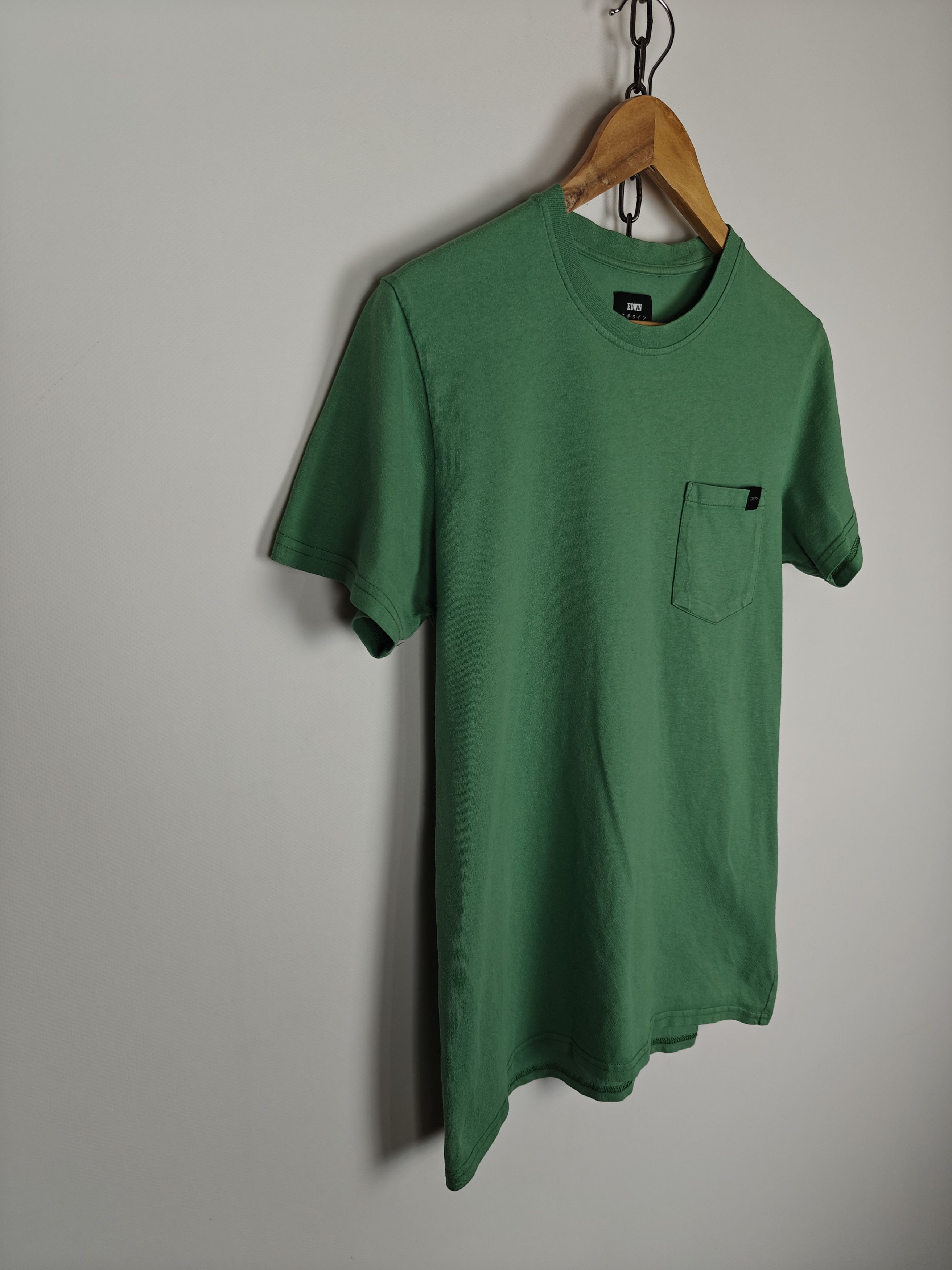 Edwin Edwin Pocket T-Shirt Japan Tee Crewneck Green size S Size US S / EU 44-46 / 1 - 5 Thumbnail