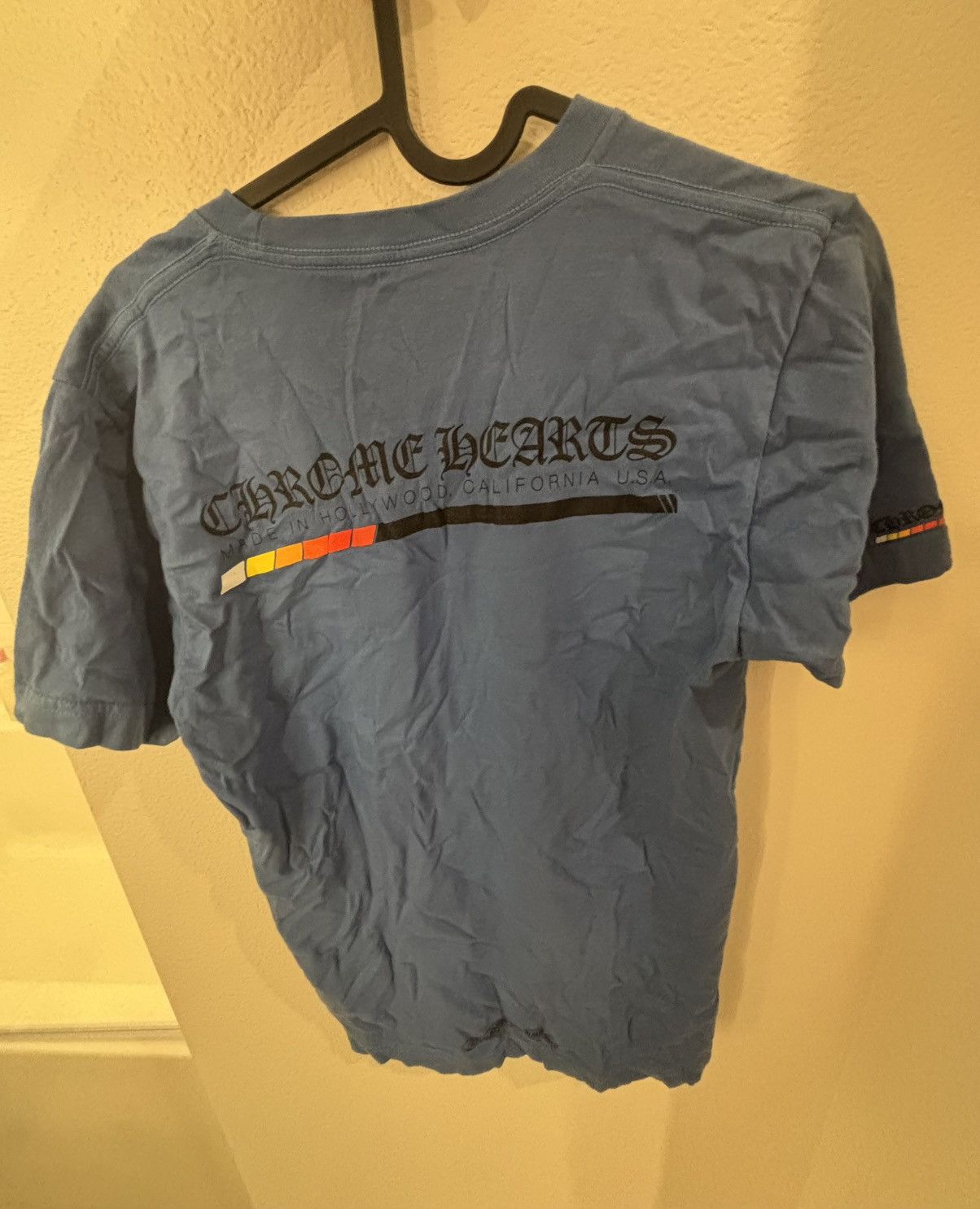 Chrome Hearts Chrome Hearts Chrome Hearts Blue Boost Tee Size US S / EU 44-46 / 1 - 1 Thumbnail