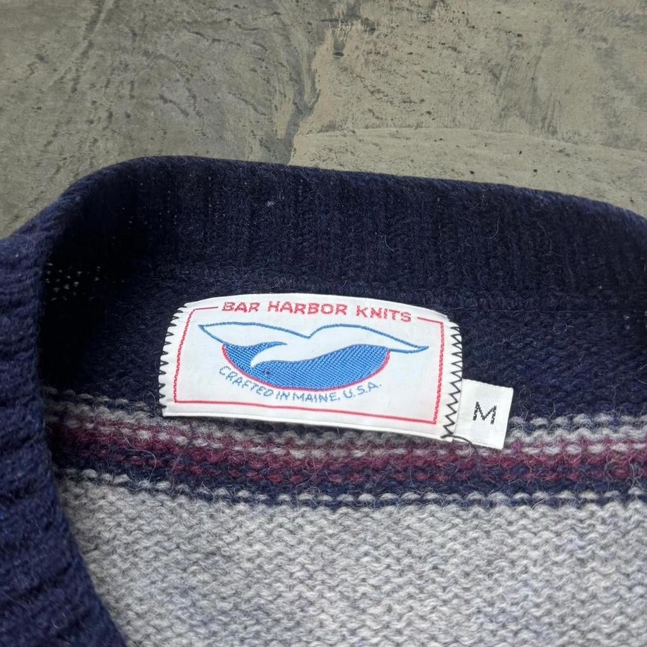 Vintage Vintage 70s Bar Harbor Knits Striped Knit Sweater Size US M / EU 48-50 / 2 - 4 Thumbnail