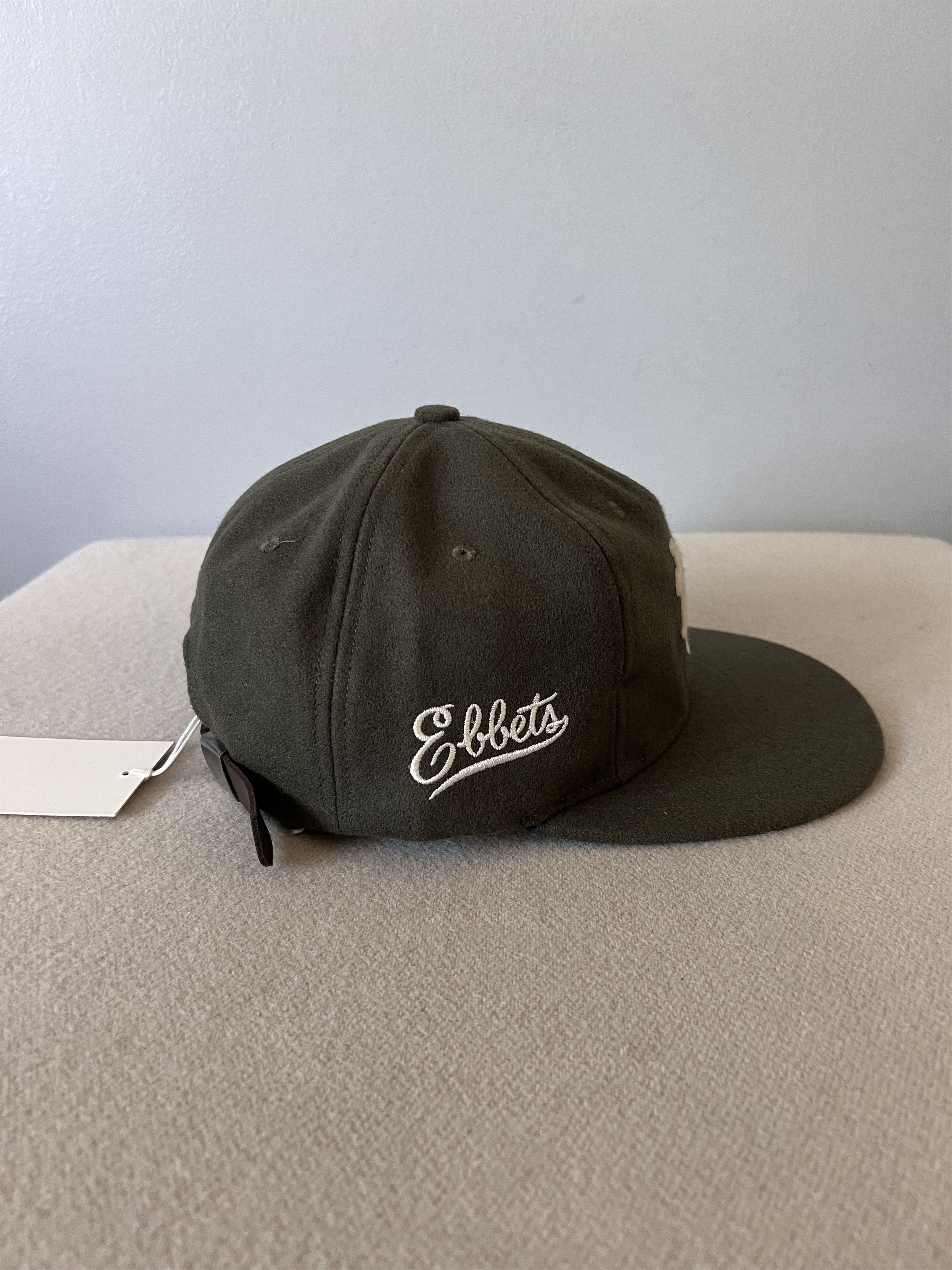 Engineered Garments × Palace Palace Engineered Garments Ebbets 6 Panel Hat in Olive Green Size ONE SIZE - 3 Thumbnail