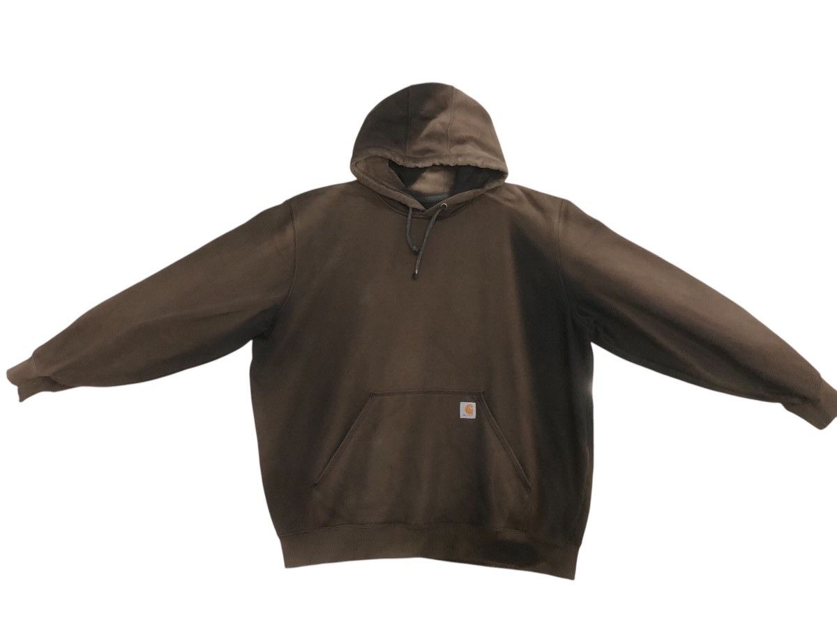 Carhartt Custom Acid Wash SunFaded 2XL Tall Rain Defender Sweatshirt Size US XXL / EU 58 / 5 - 1 Thumbnail
