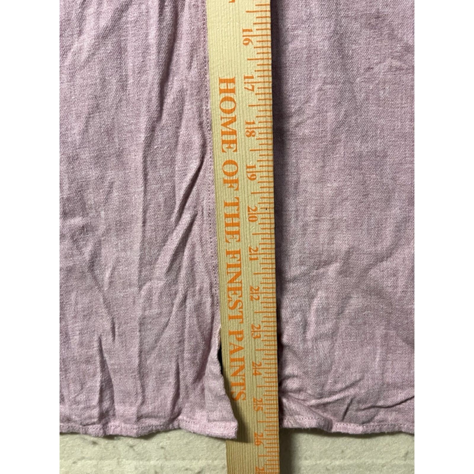 Madewell Madewell Womens Small Pink Tunic Back Button Up Long Sleeves Shirt Casual Pocket Cotton Tie-Front? Size S / US 4 / IT 40 - 4 Thumbnail