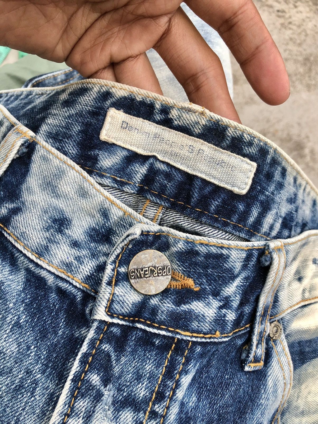 Bleach BLEACH ACID WASH DPSR DENIM Size US 34 / EU 50 - 6 Thumbnail