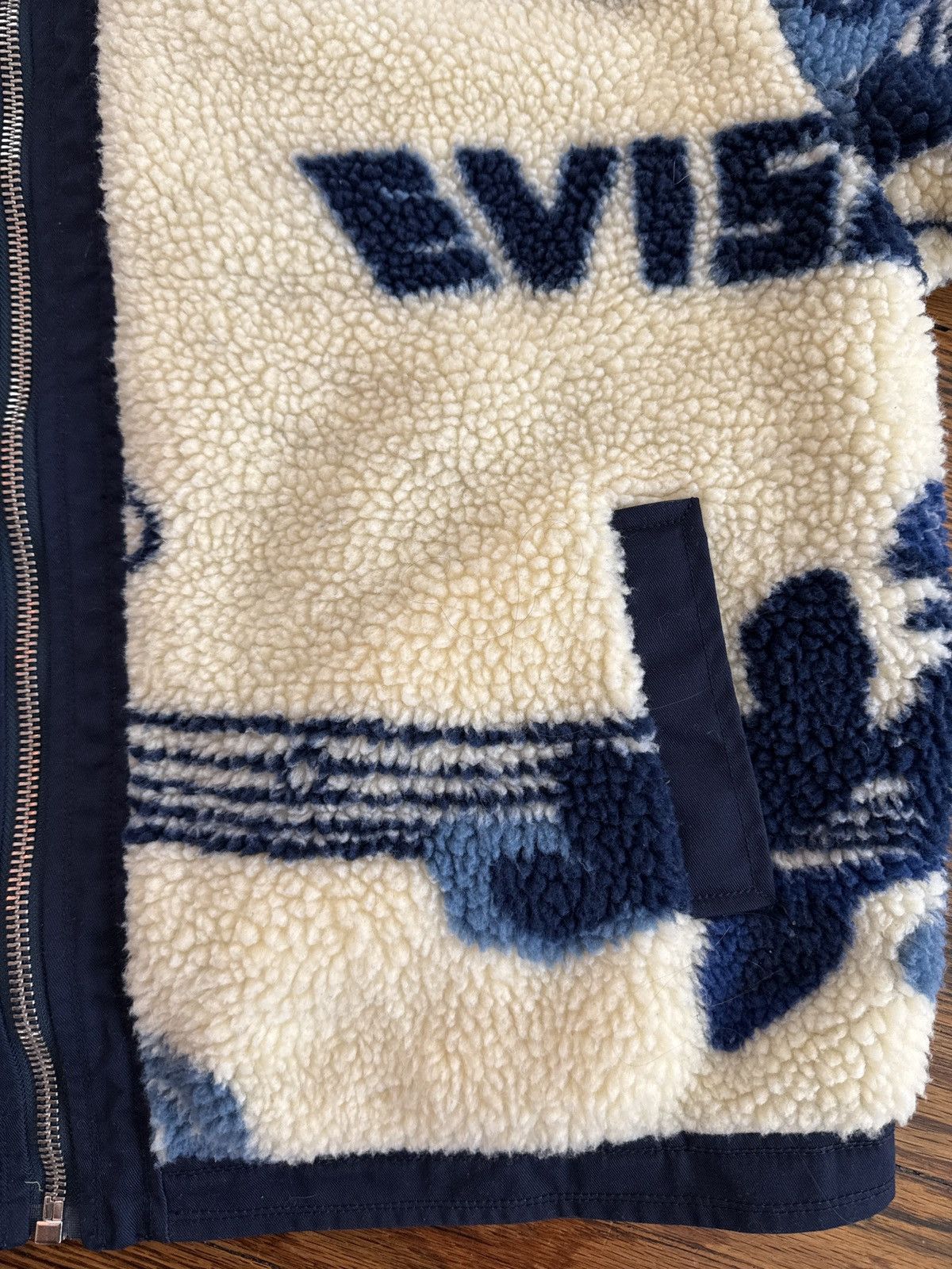 Evisu Evisu Fleece Bomber Jacket Size M / US 6-8 / IT 42-44 - 4 Thumbnail