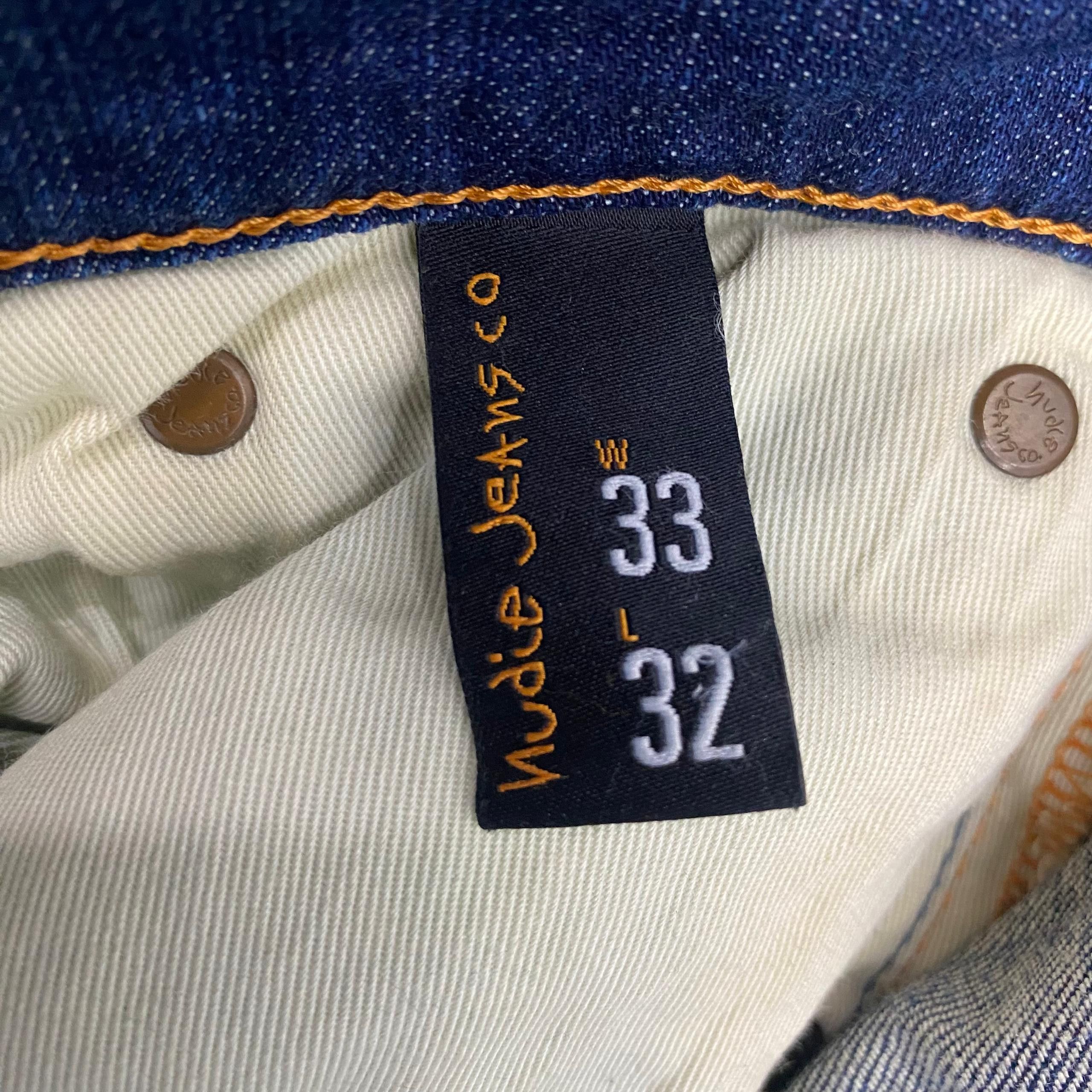 Nudie Jeans 💥Best Offer💥Vintage Nudie Bootcut Distressed Denim Size US 33 - 18 Thumbnail
