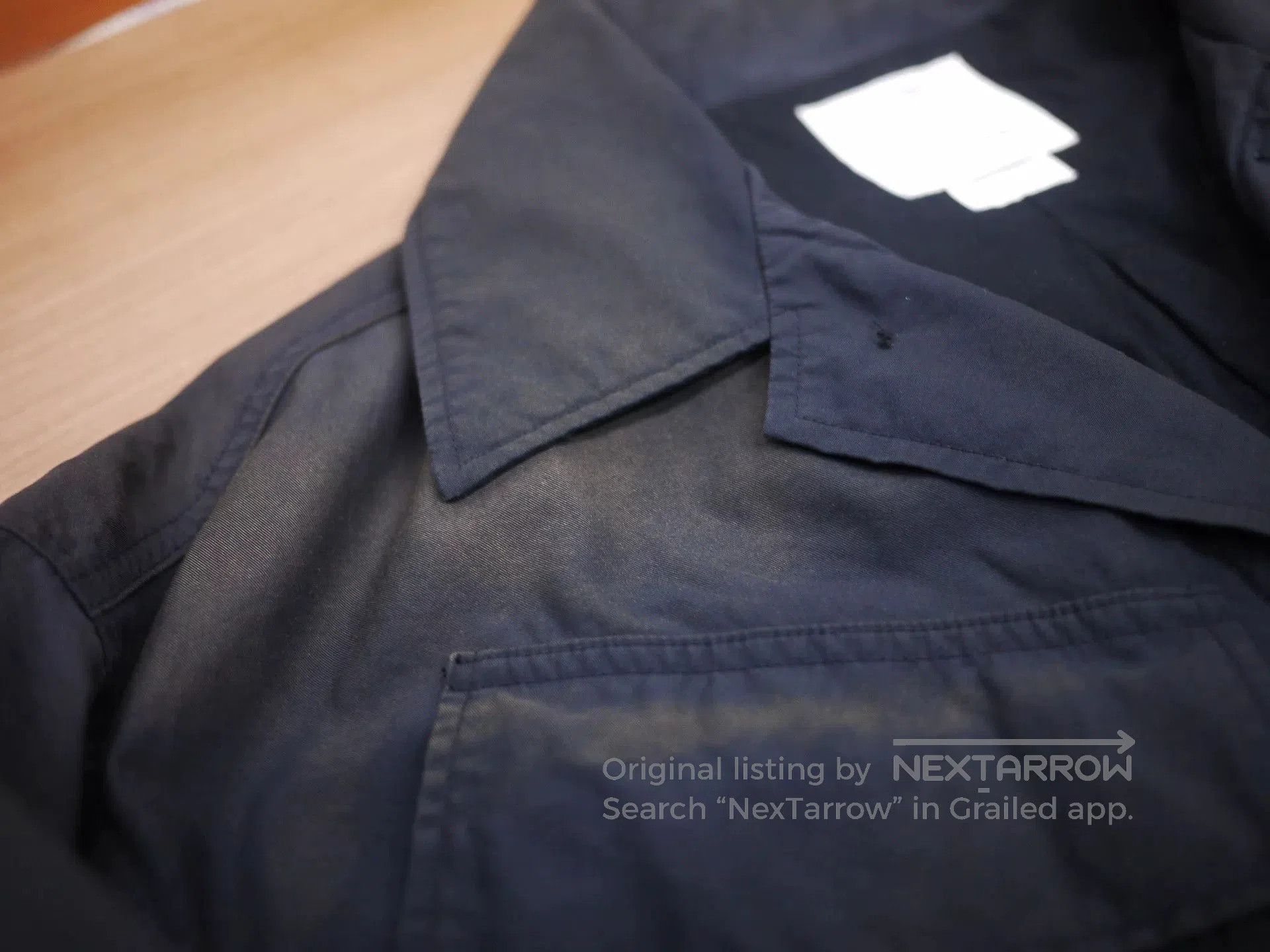 Visvim visvim tropical combat jacket in navy. Size US L / EU 52-54 / 3 - 6 Thumbnail