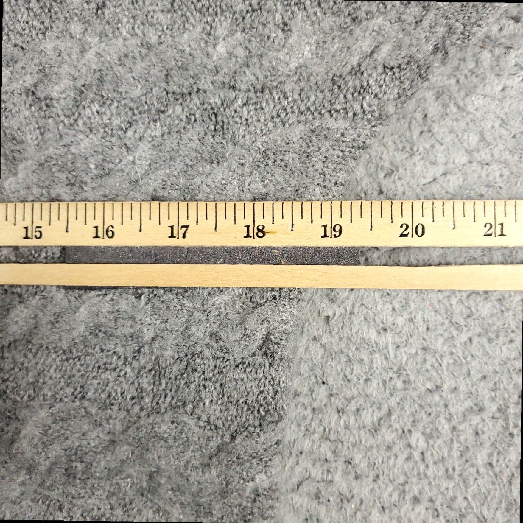 Abercrombie & Fitch Abercrombie & Fitch Womens Large Gray Cable Knit Pullover Sweatshirt Size L / US 10 / IT 46 - 7 Thumbnail