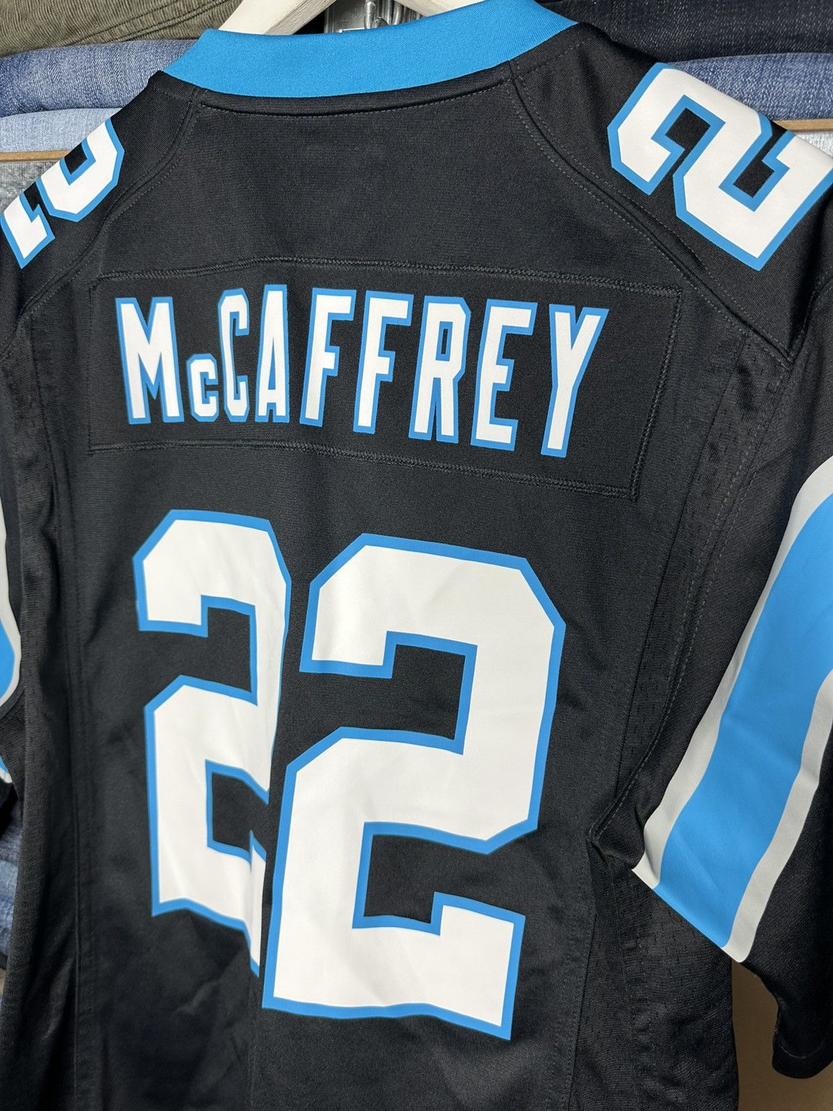 Nike Carolina Panthers NFL Shirt Jersey Nike Christian McCaffrey Size US M / EU 48-50 / 2 - 5 Thumbnail