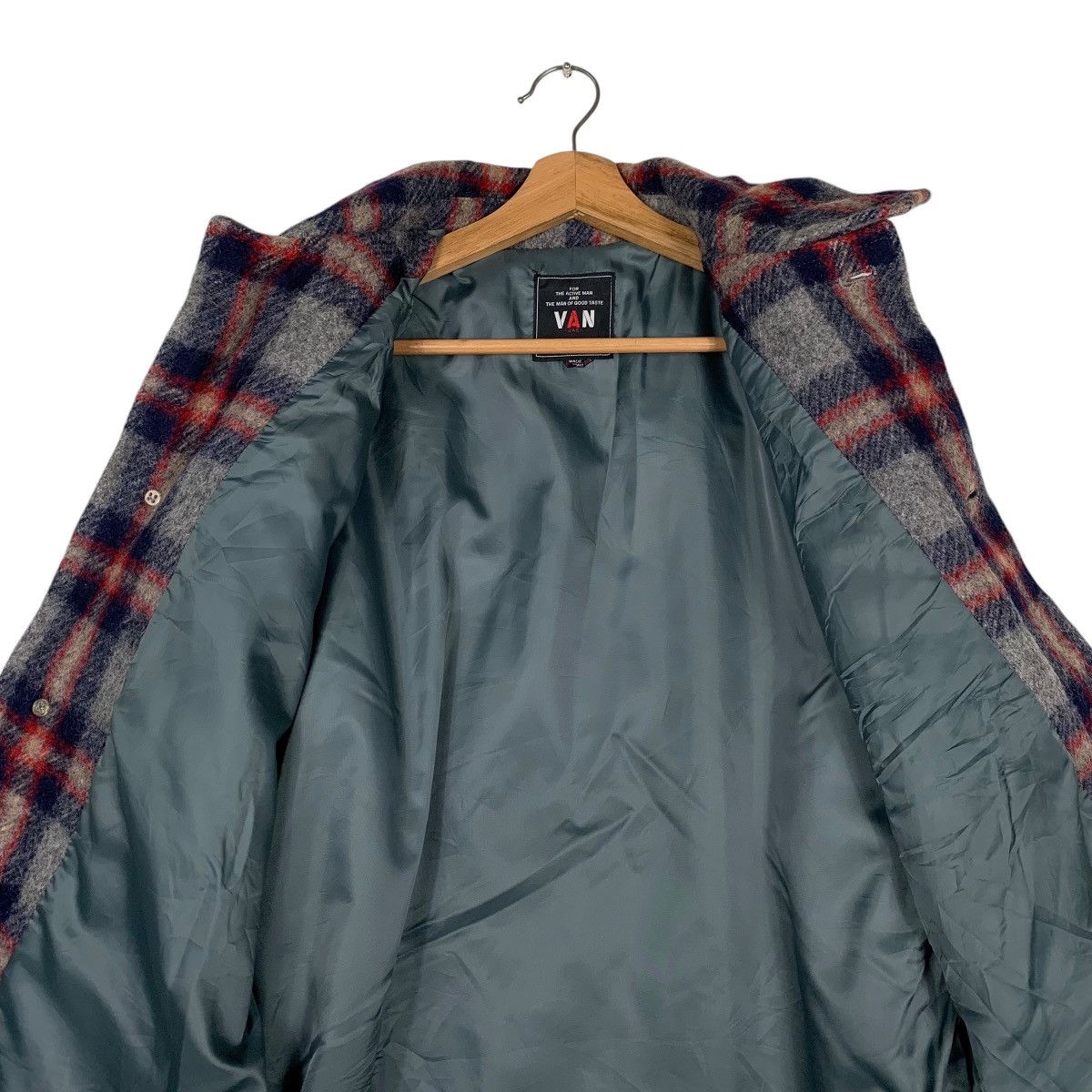 Japanese Brand Van Tartan Jacket Size US L / EU 52-54 / 3 - 12 Thumbnail