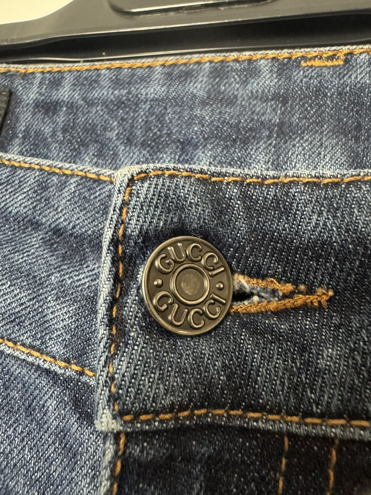 Gucci Gucci Vintage Slim Denim Jeans Made in Italy Dark Wash Size 26" / US 2 / IT 38 - 6 Thumbnail