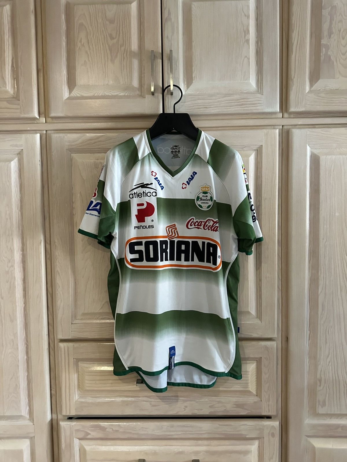 Atletica Vintage santos laguna mexico soccer jersey Size US M / EU 48-50 / 2 - 4 Thumbnail
